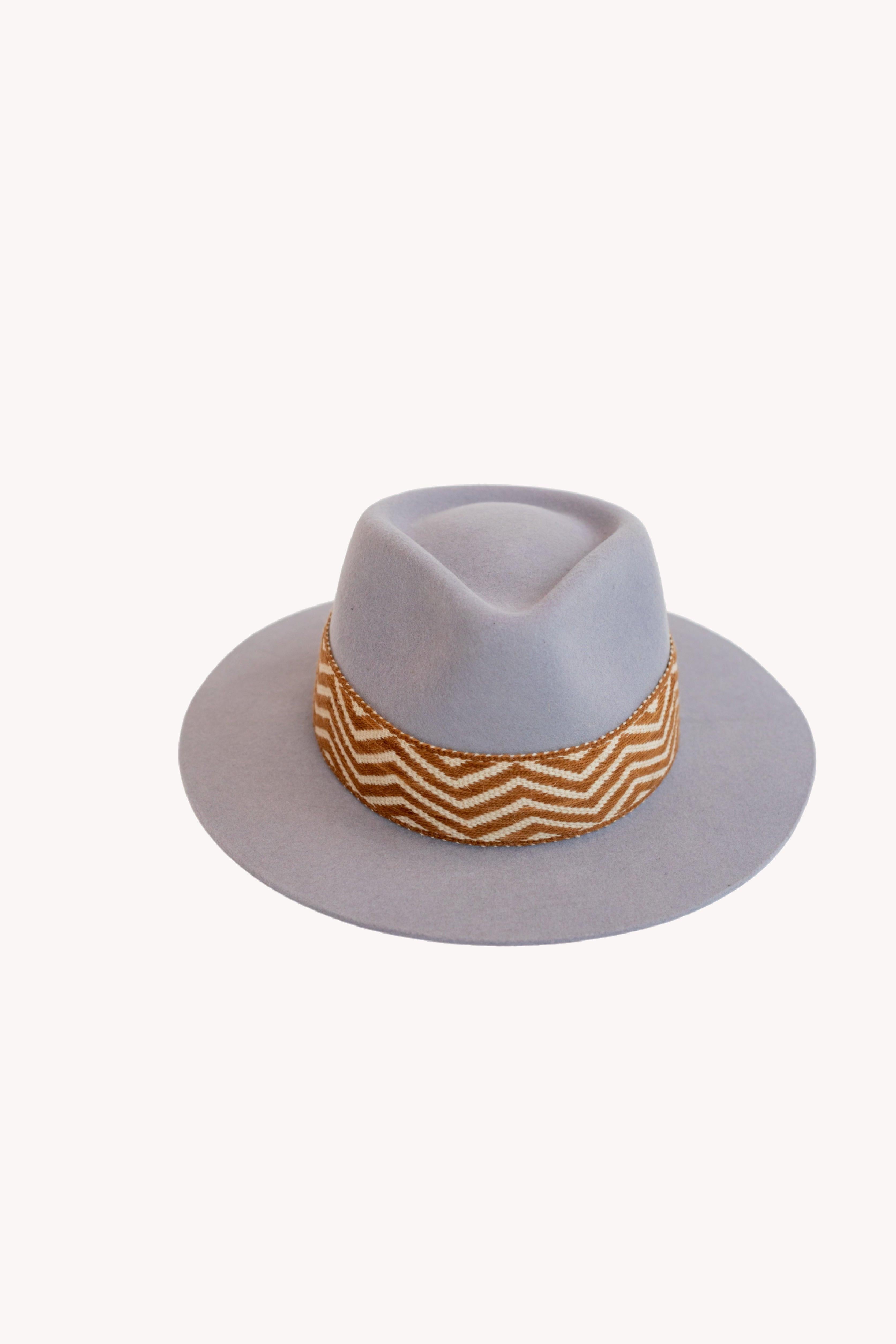 Hazy Lavender Fedora Hat.