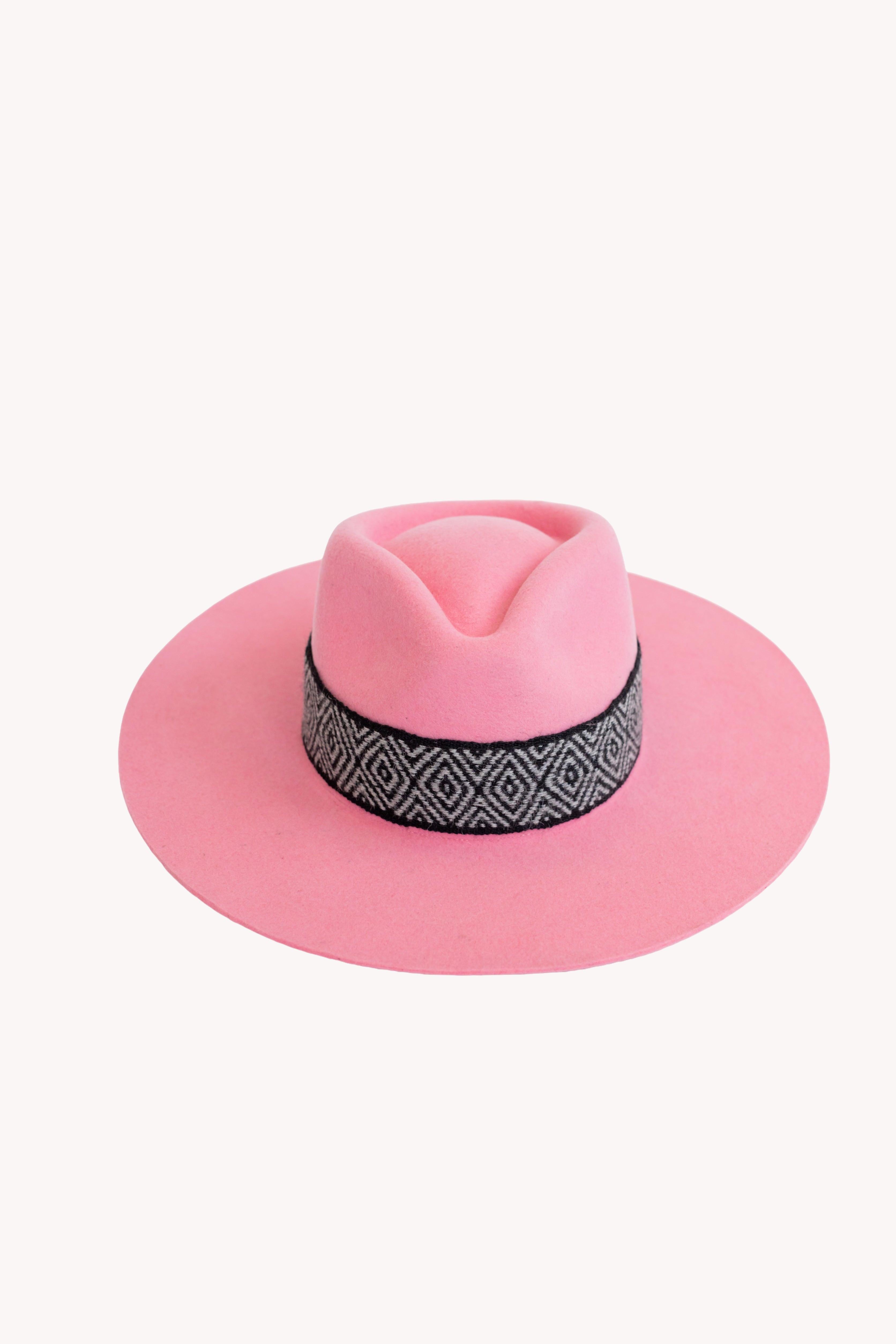 Bubble Gum Pink Western Hat.
