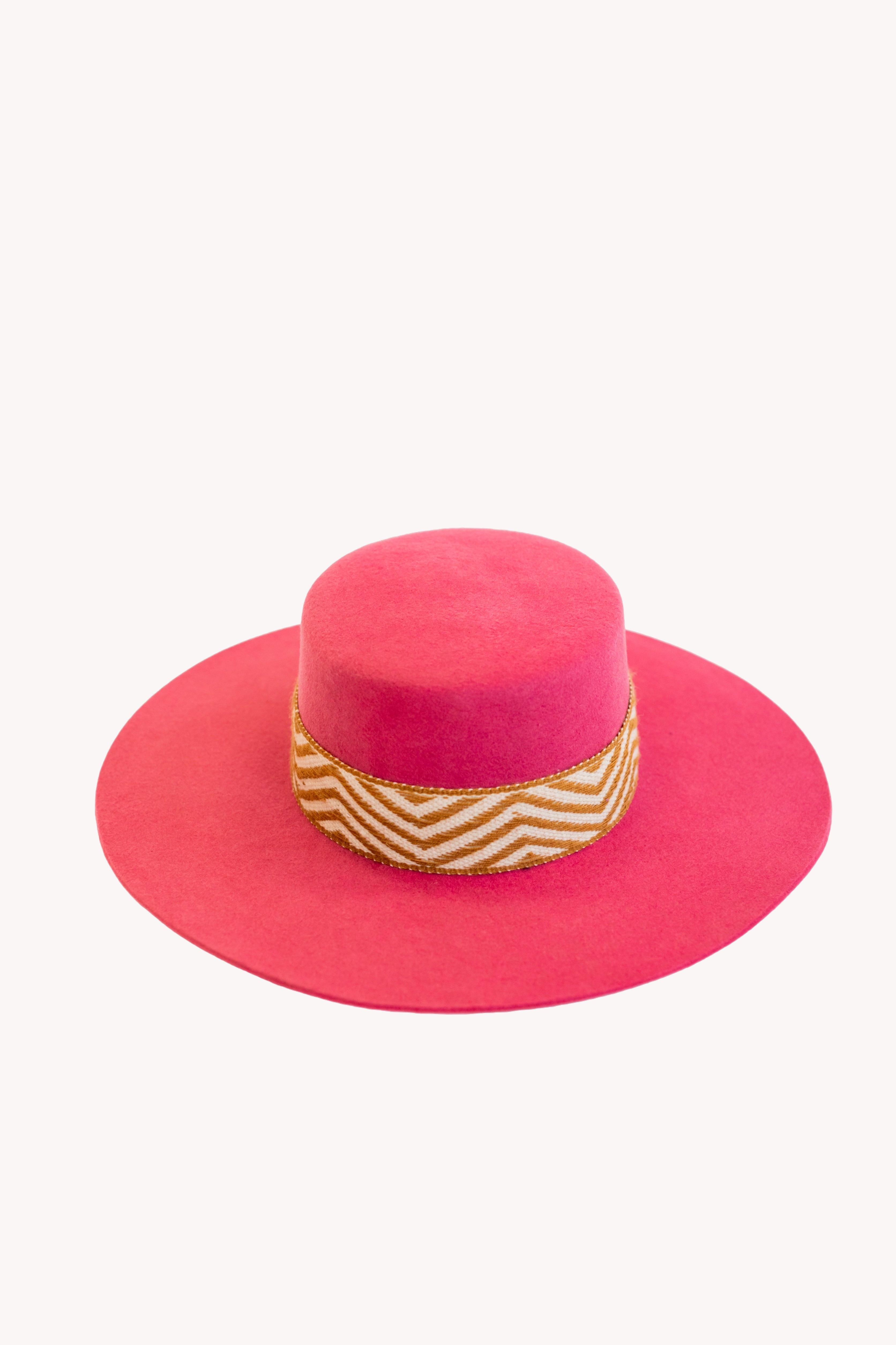 Berry Pink Spanish Hat.