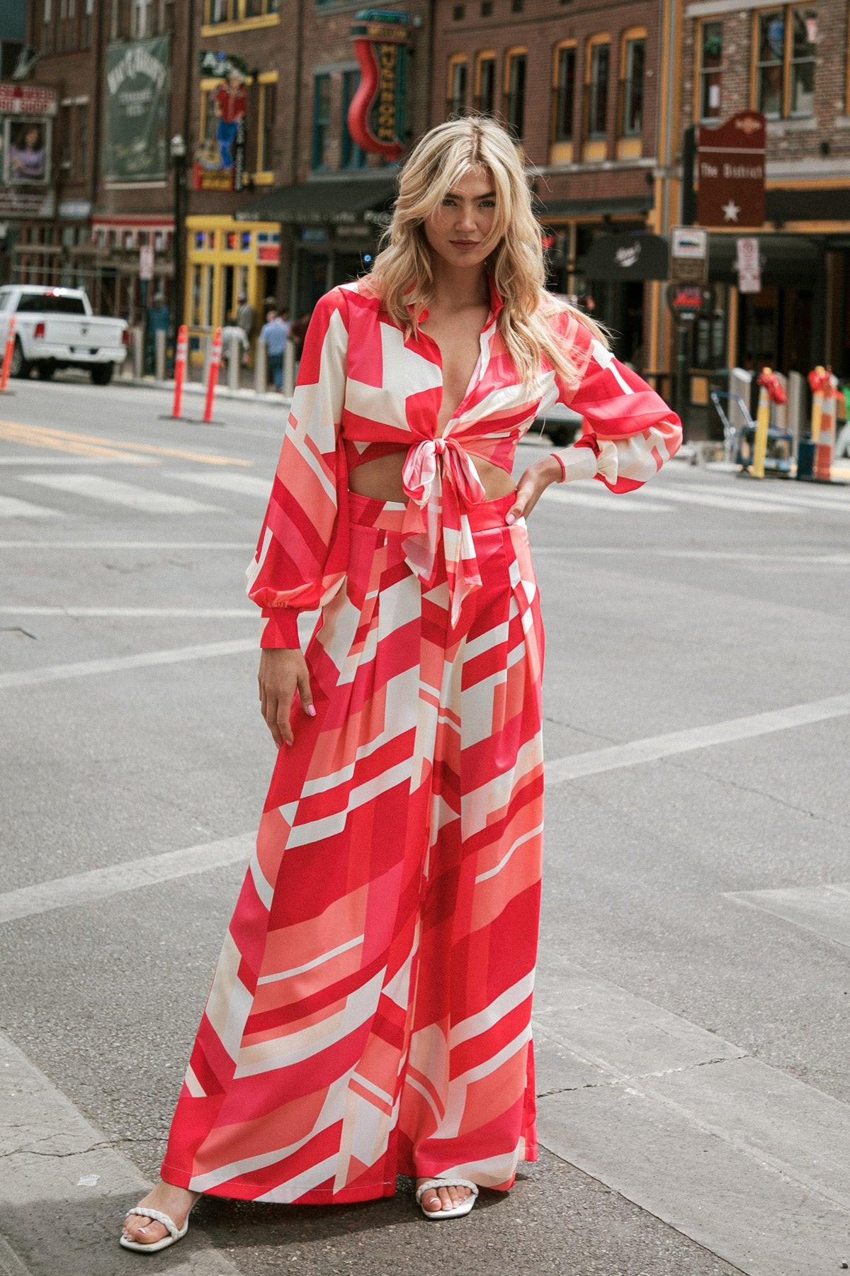 GOOD TIMES ONLY WOVEN PANTS.