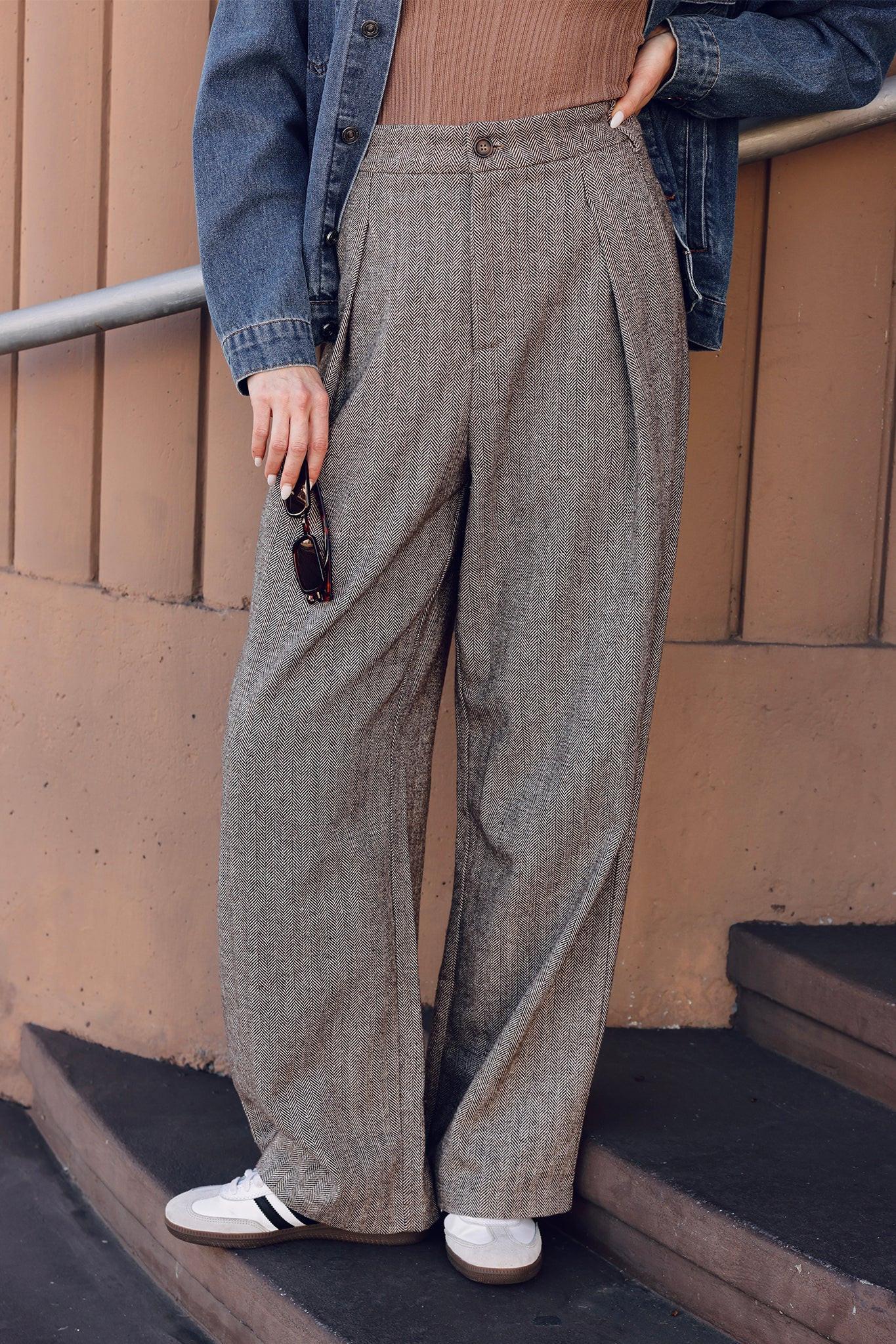 VIBRANT DAZE WOOLEN PANTS.
