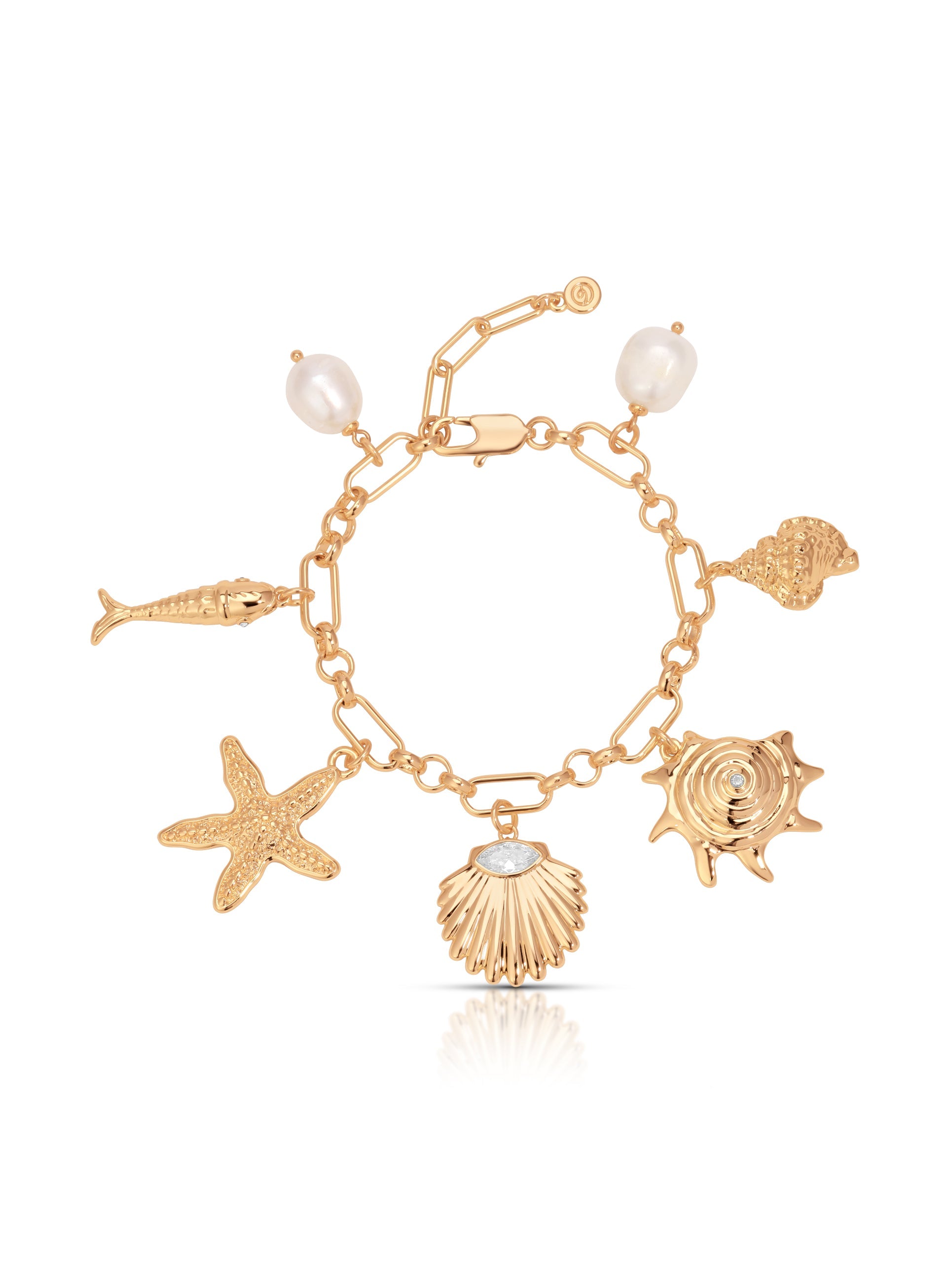 Oceanic Dreams Charm Bracelet - Flying Tomato - Bracelets - Ettika
