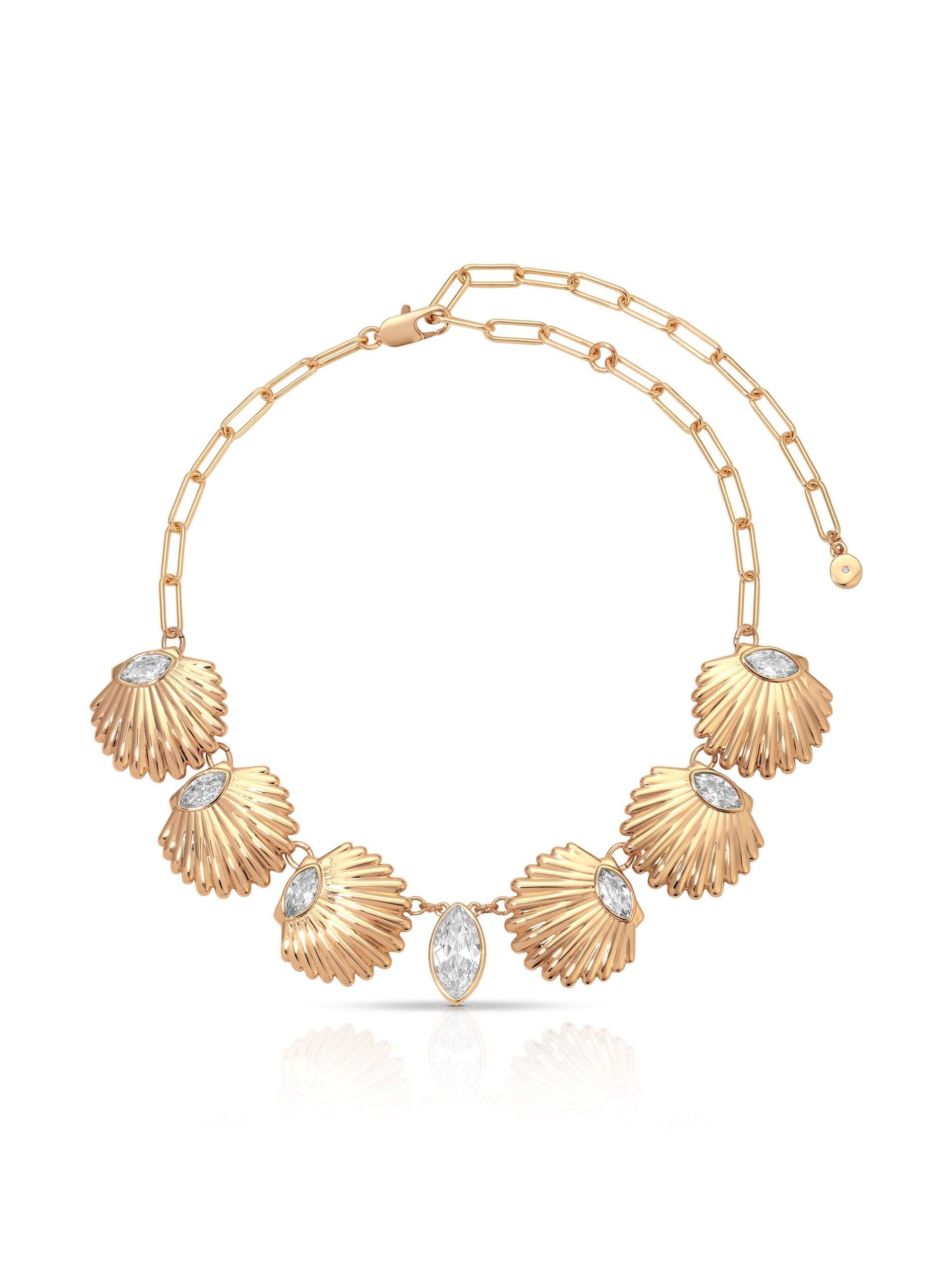Santorini Shell Choker - Flying Tomato - Necklaces - Ettika