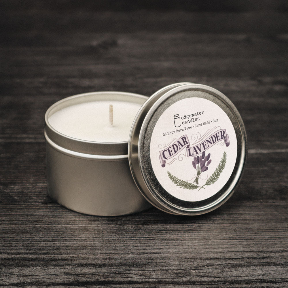 Travel Tin - Cedar Lavender