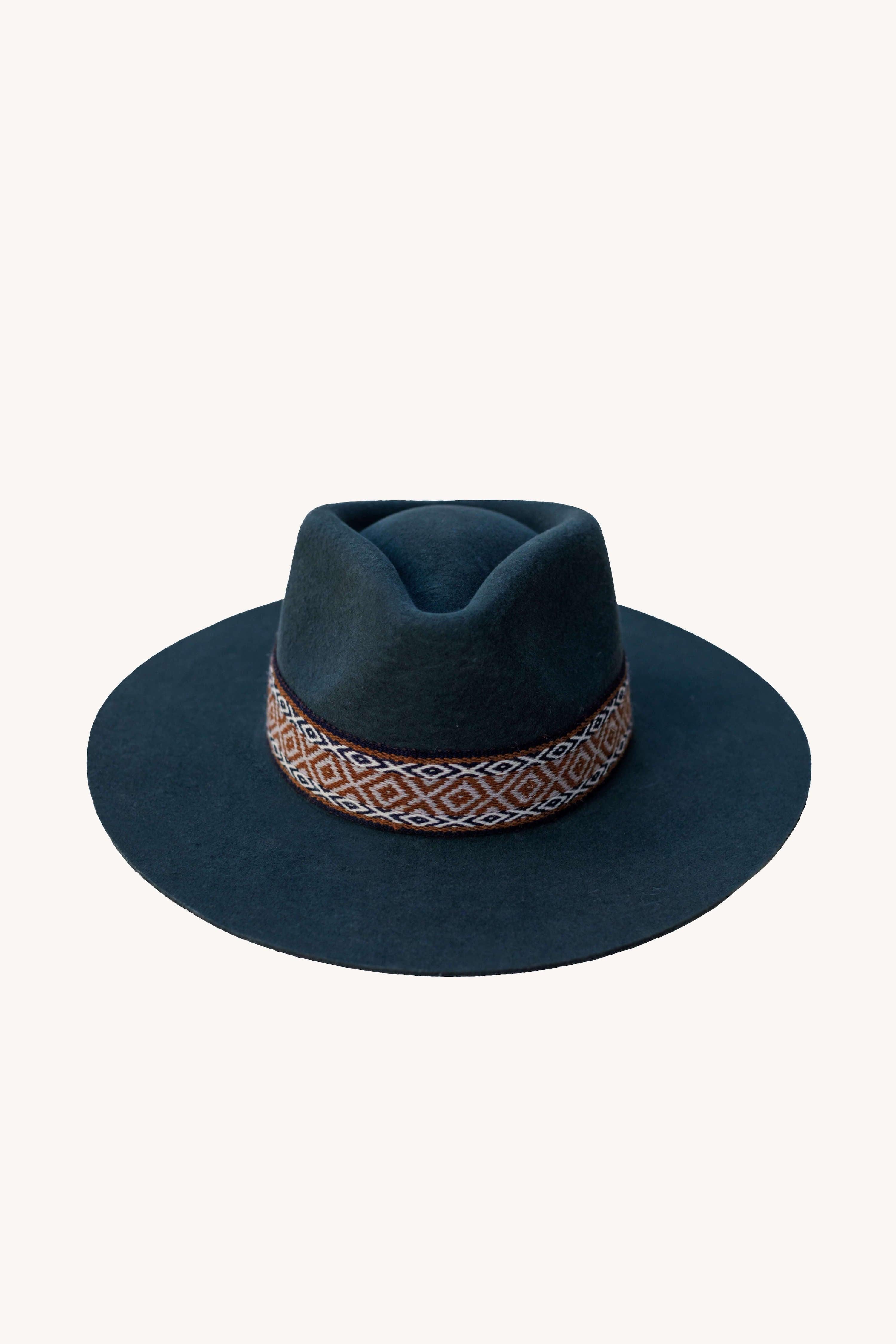 Charcoal Grey Western Hat.