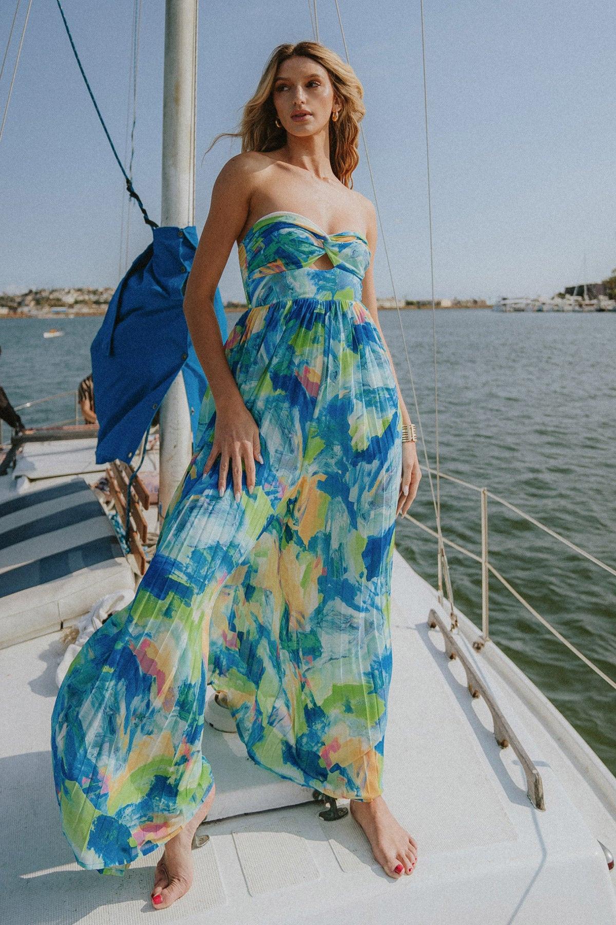 TODAY IS YOUR DAY WOVEN JUMPSUIT.