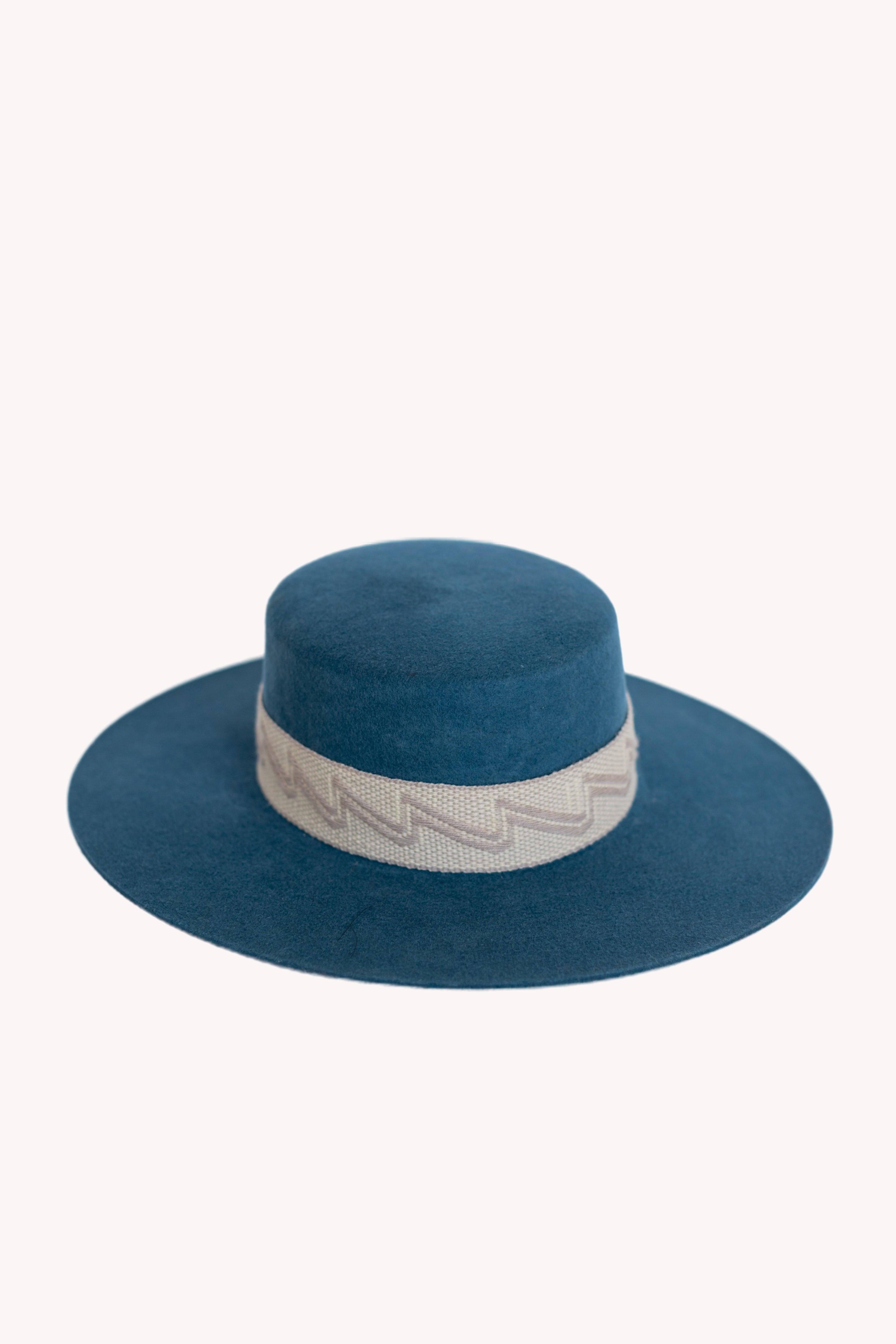 Denim Spanish Hat.