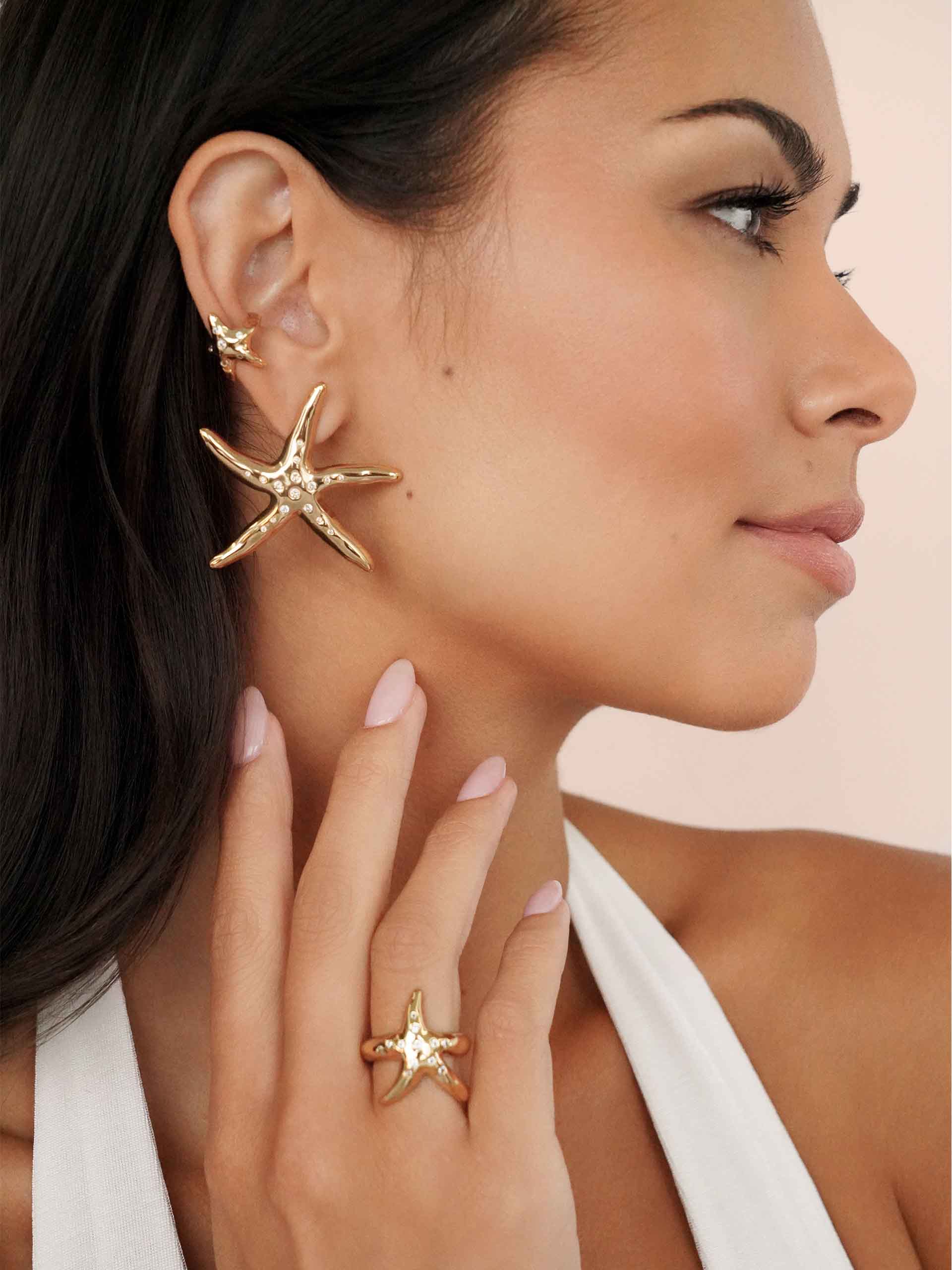 Starfish Luxe Ear Cuff.