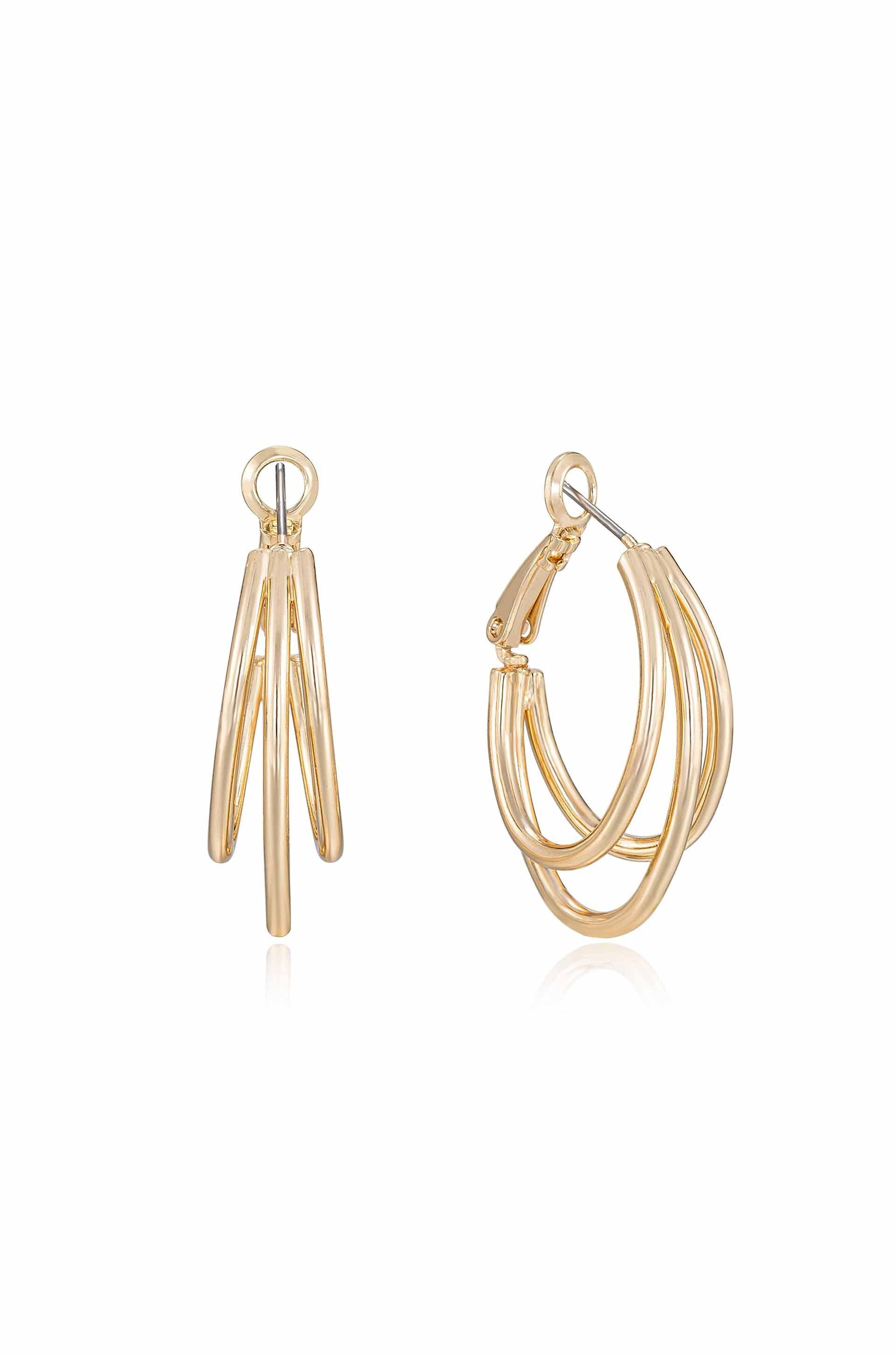 Helena Hoop Earrings - Flying Tomato - Earrings - Ettika