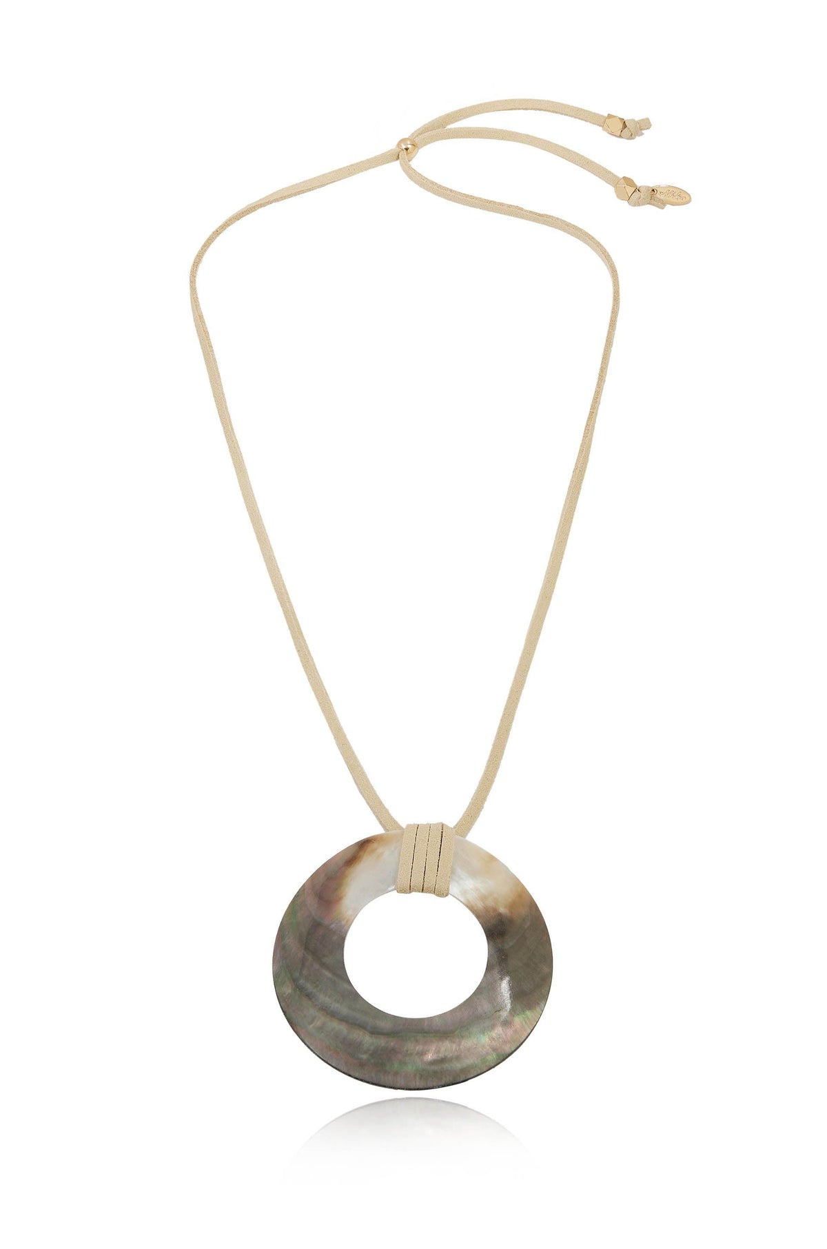 Iridescent Shell Necklace - Flying Tomato - Necklaces - Ettika