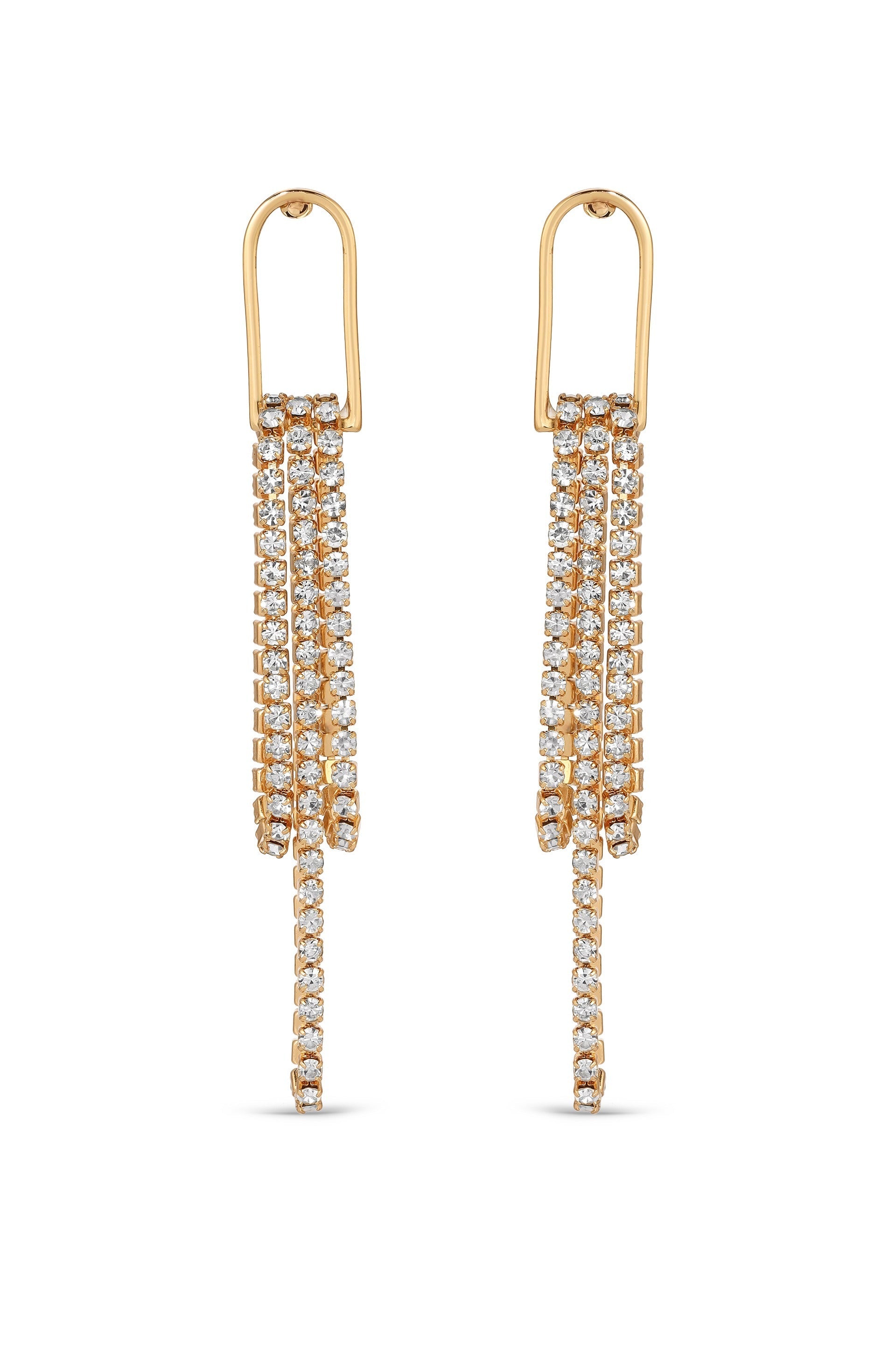 Hanging On Crystal Dangle Earrings
