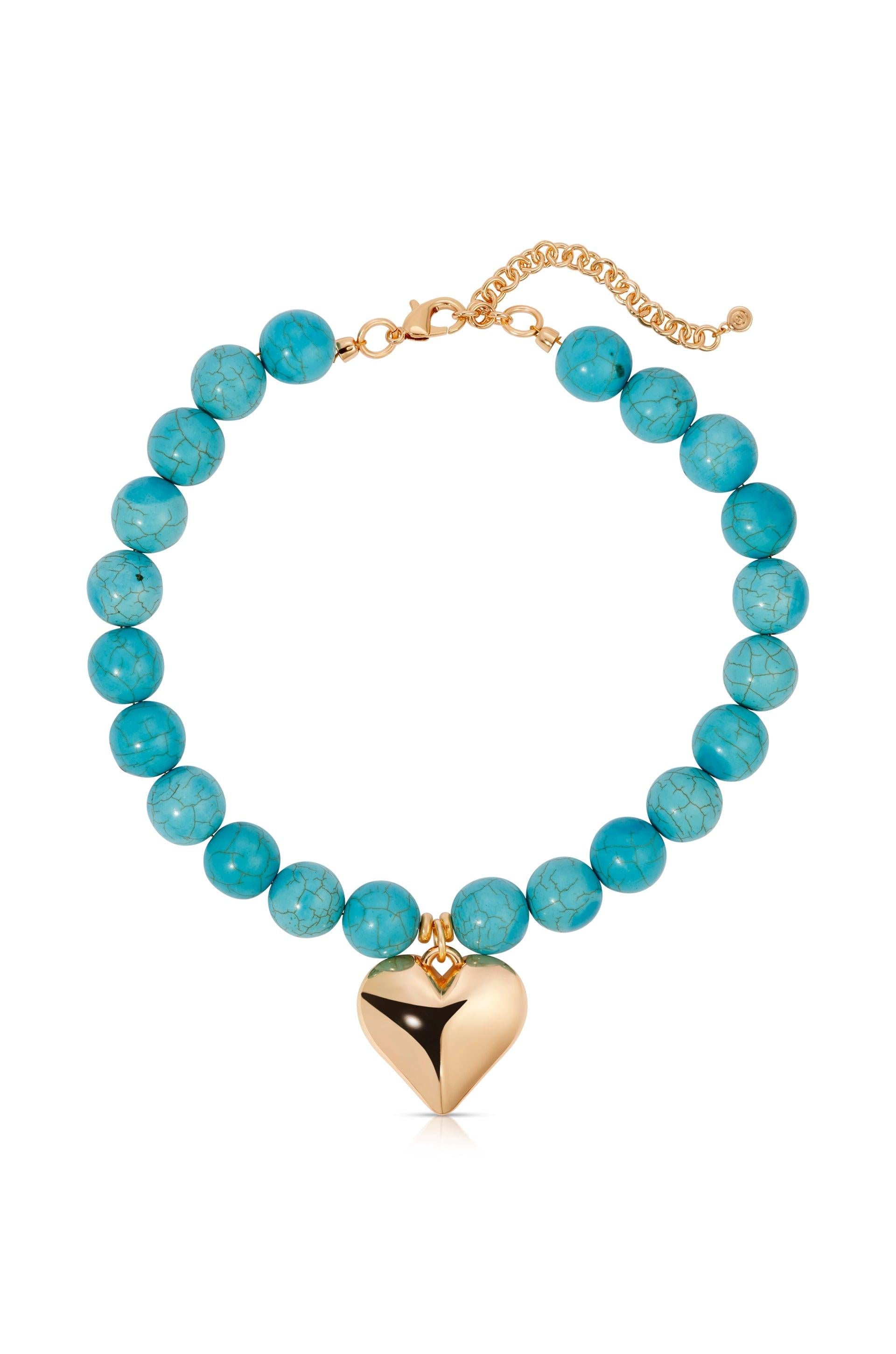 Luck and Love Turquoise Necklace - Flying Tomato - Necklaces - Ettika