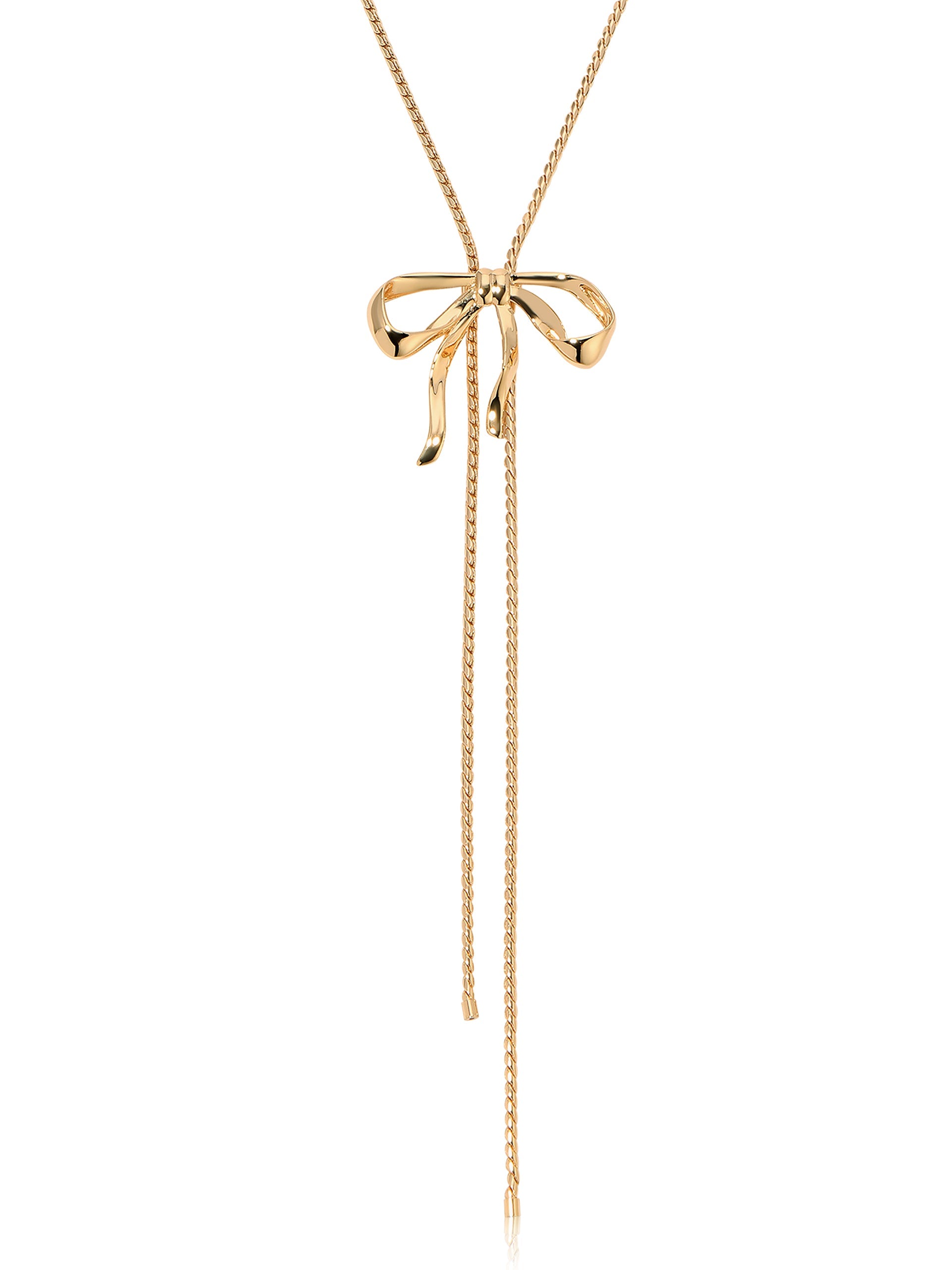 Bow Organica Bolo Necklace - Flying Tomato - Necklaces - Ettika