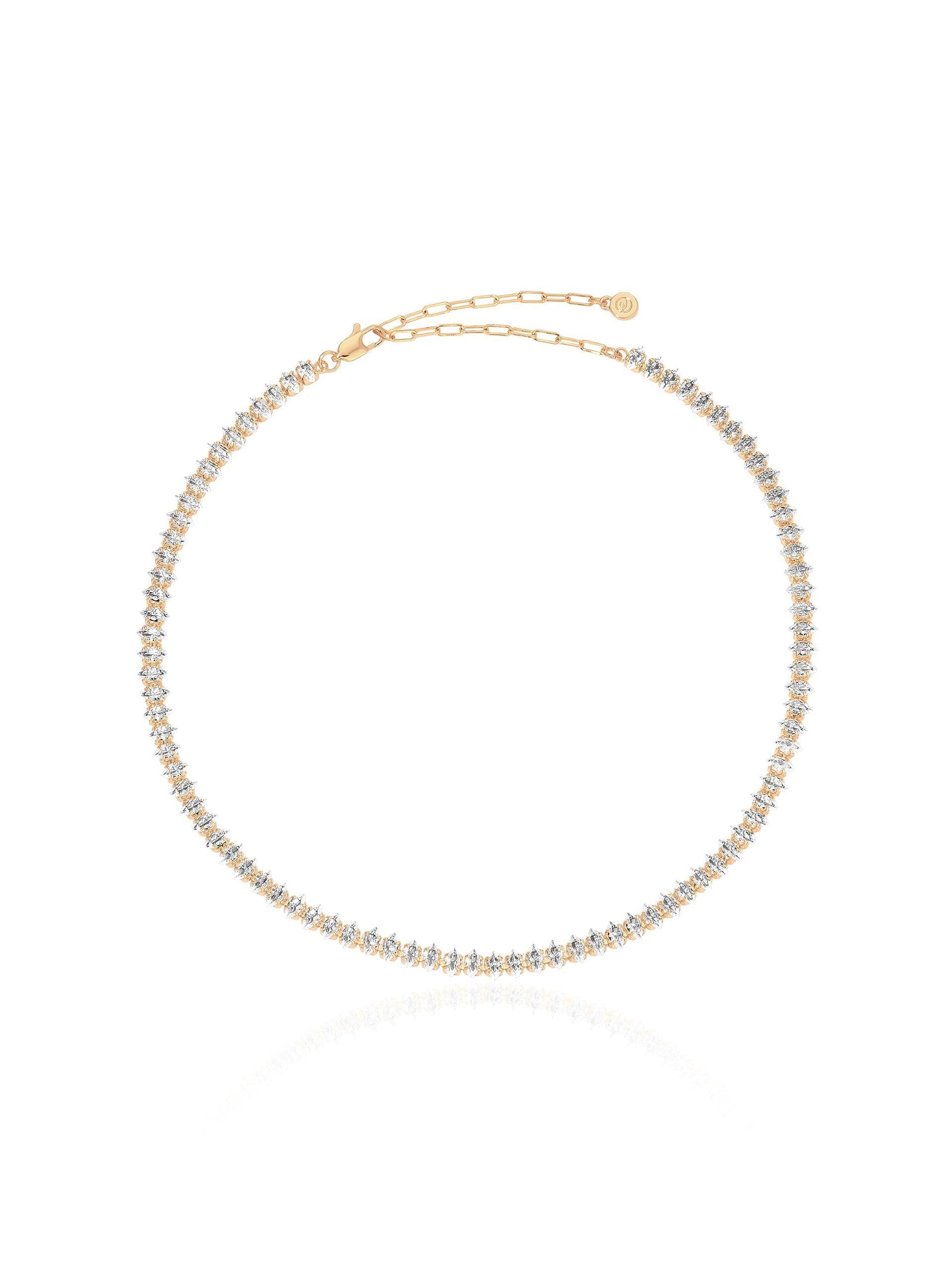Marquise Necklace - Flying Tomato - Necklaces - Ettika