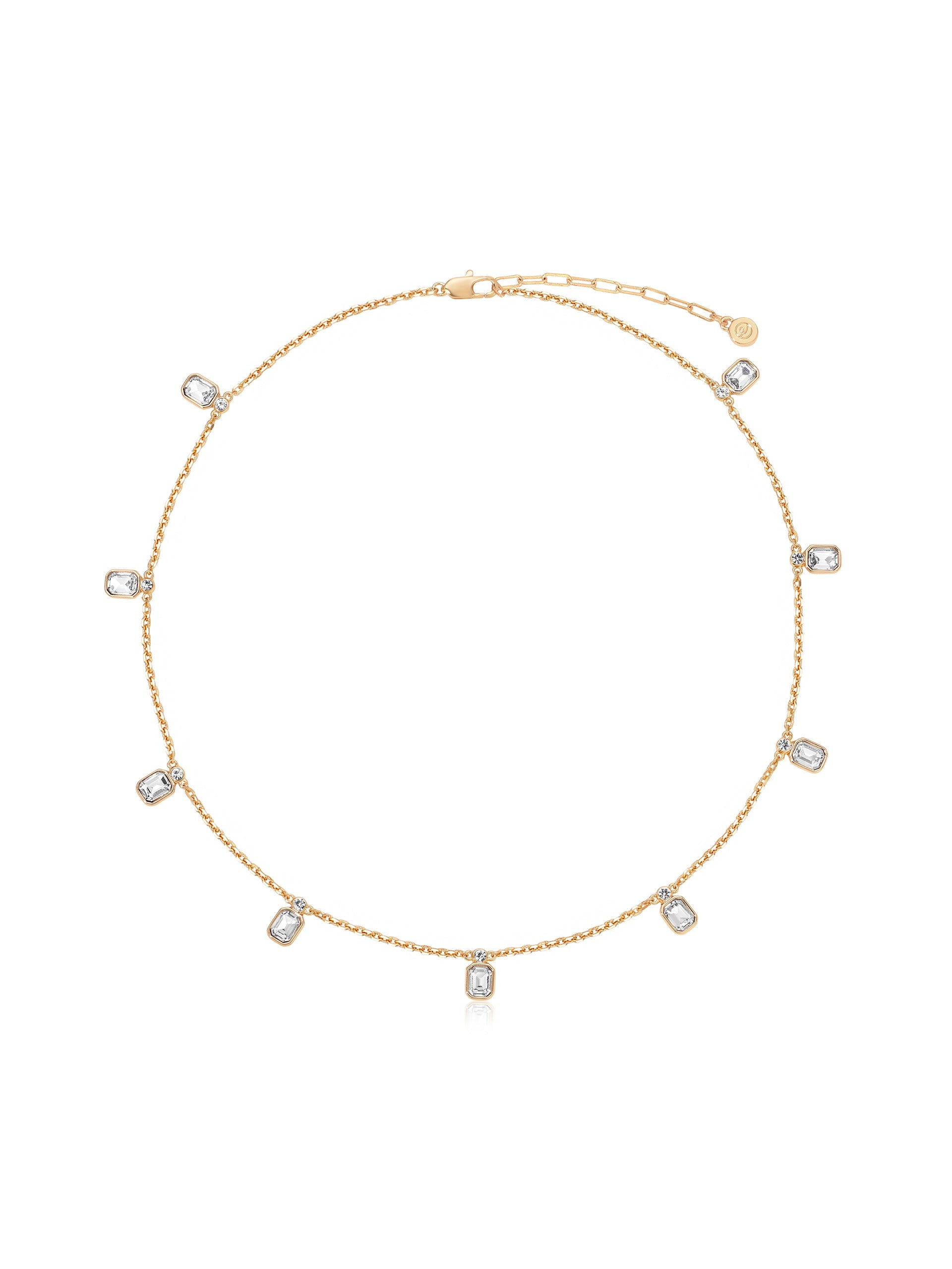 Emerald Deco Charm Necklace - Flying Tomato - Necklaces - Ettika