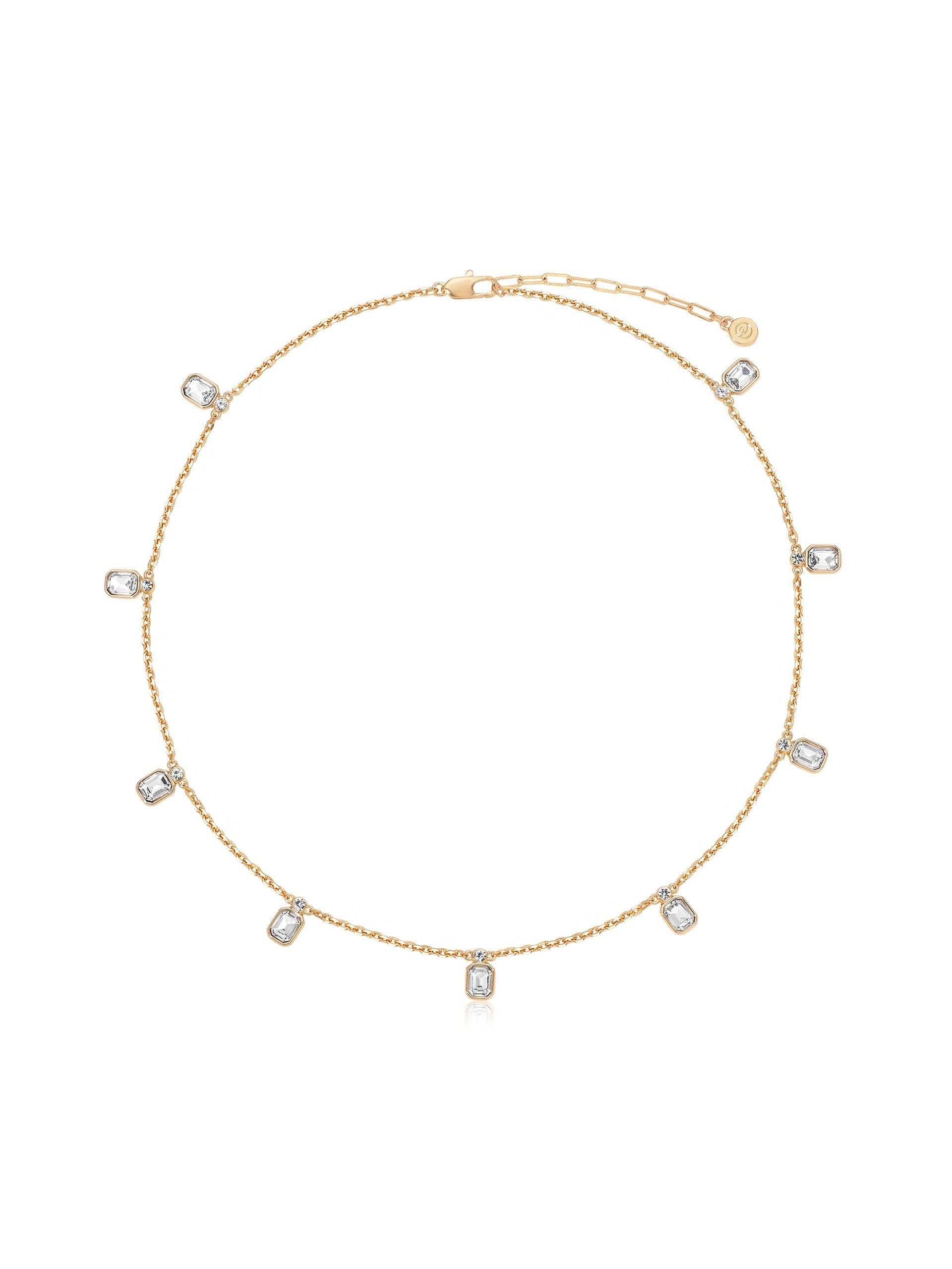 Emerald Deco Charm Necklace - Flying Tomato - Necklaces - Ettika