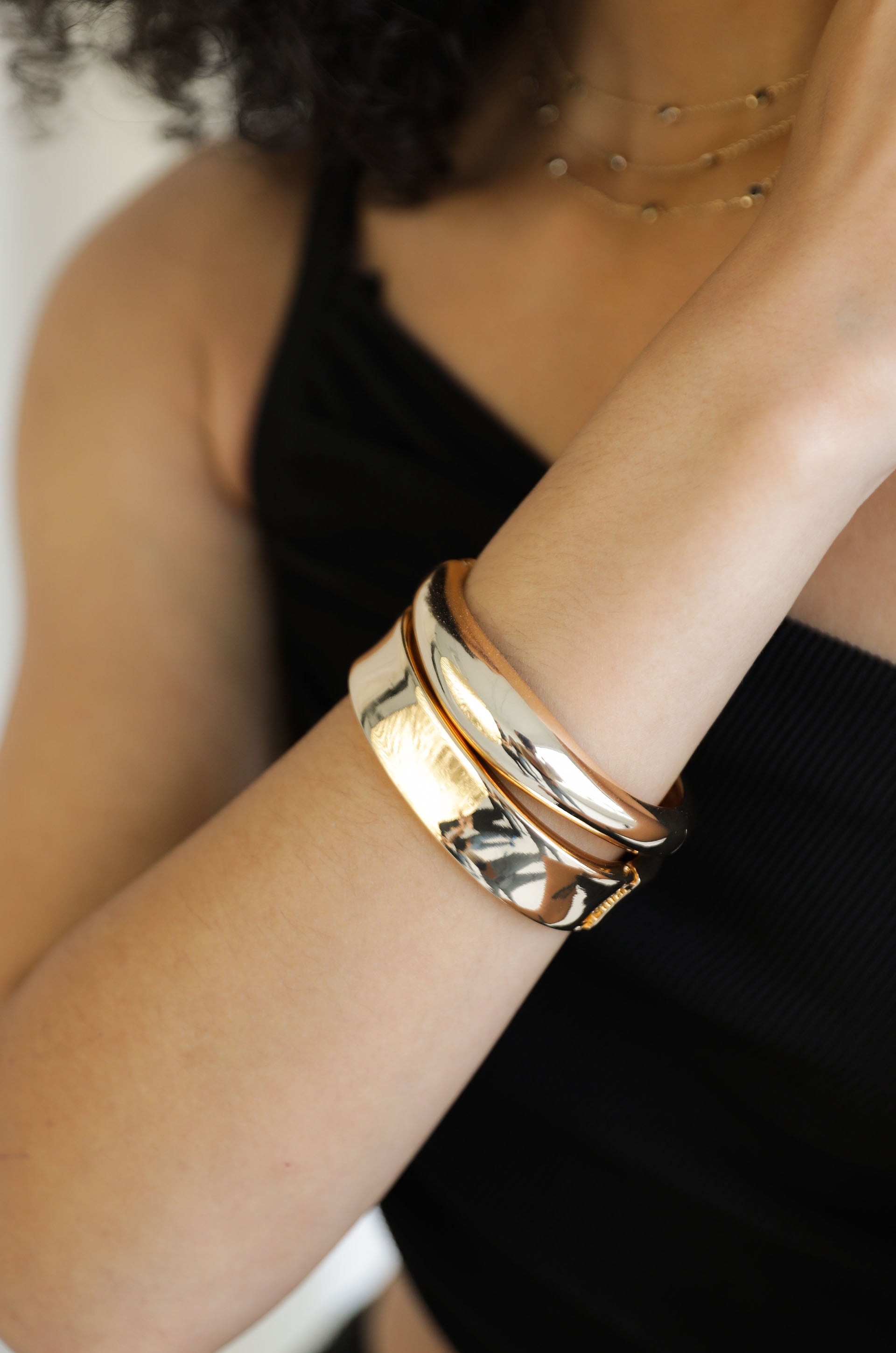 Dreamy Dome Bangle - Flying Tomato - Cuffs and Bangles - Ettika
