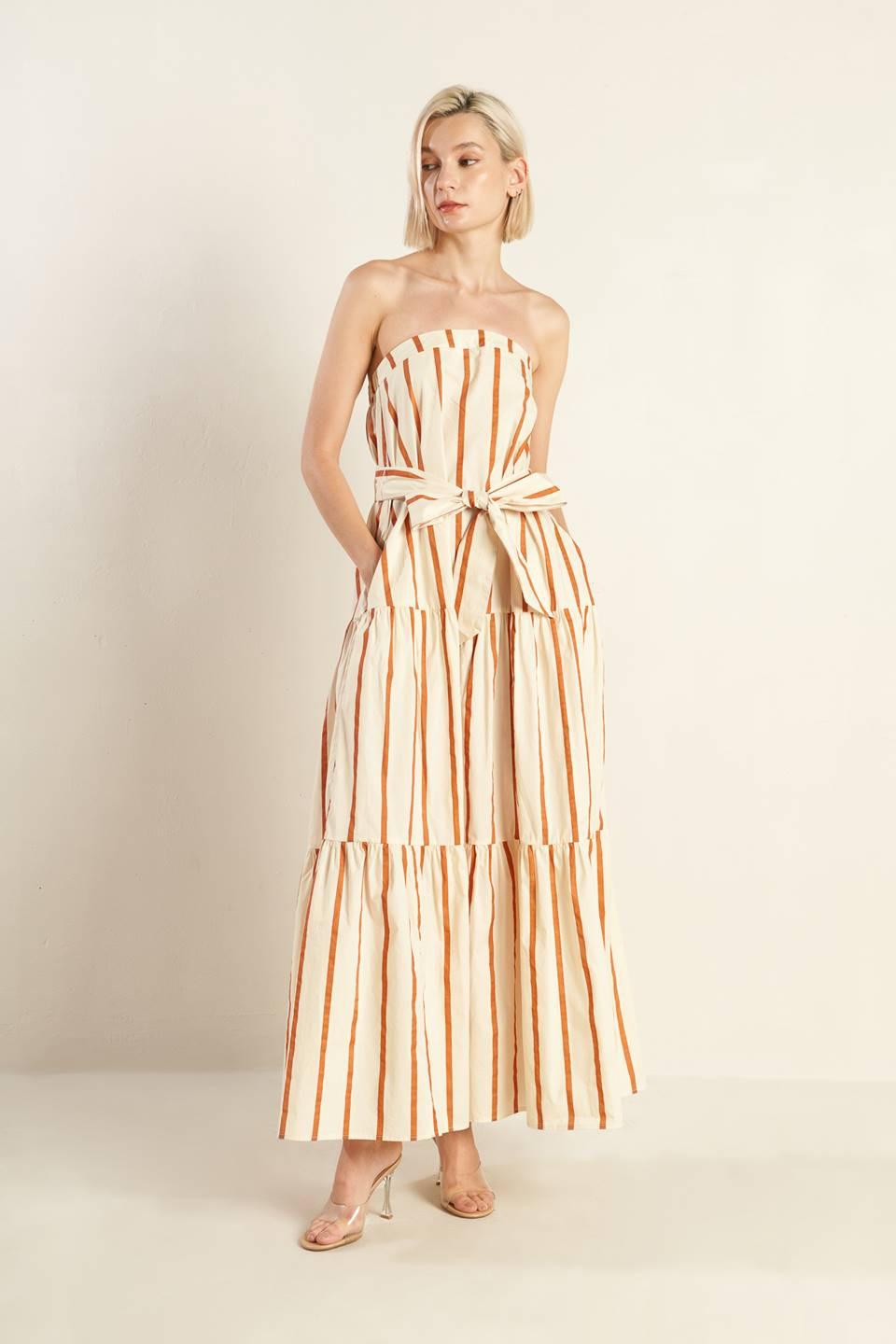 SWEET REMINISCENCE WOVEN MAXI DRESS - Flying Tomato - DRESSES - Freemarket