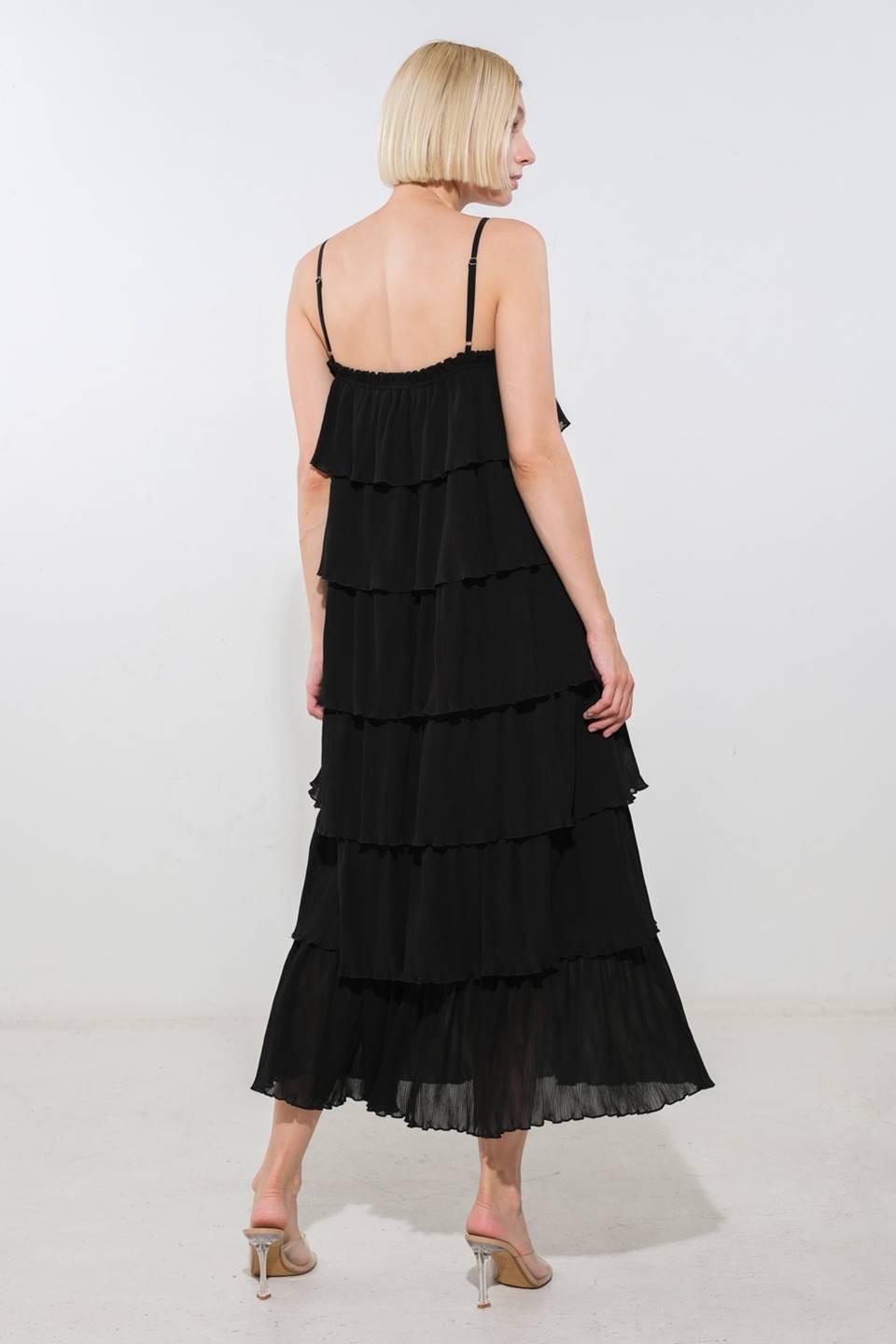 AMERICAN COWGIRL WOVEN MIDI DRESS.