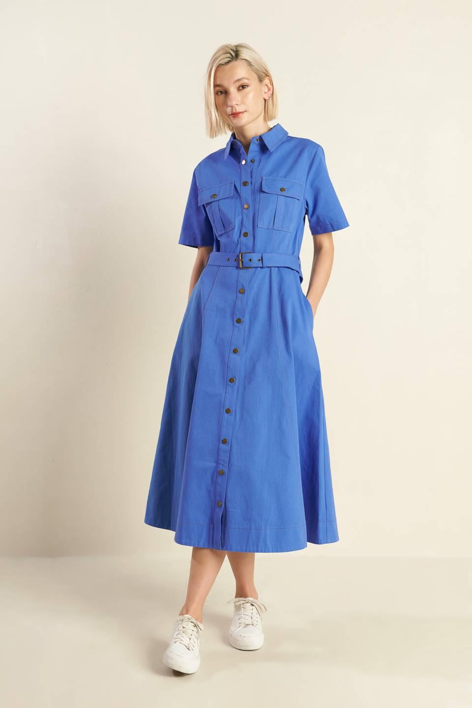 SOUL ON FIRE WOVEN MIDI DRESS - Flying Tomato - DRESSES - Freemarket