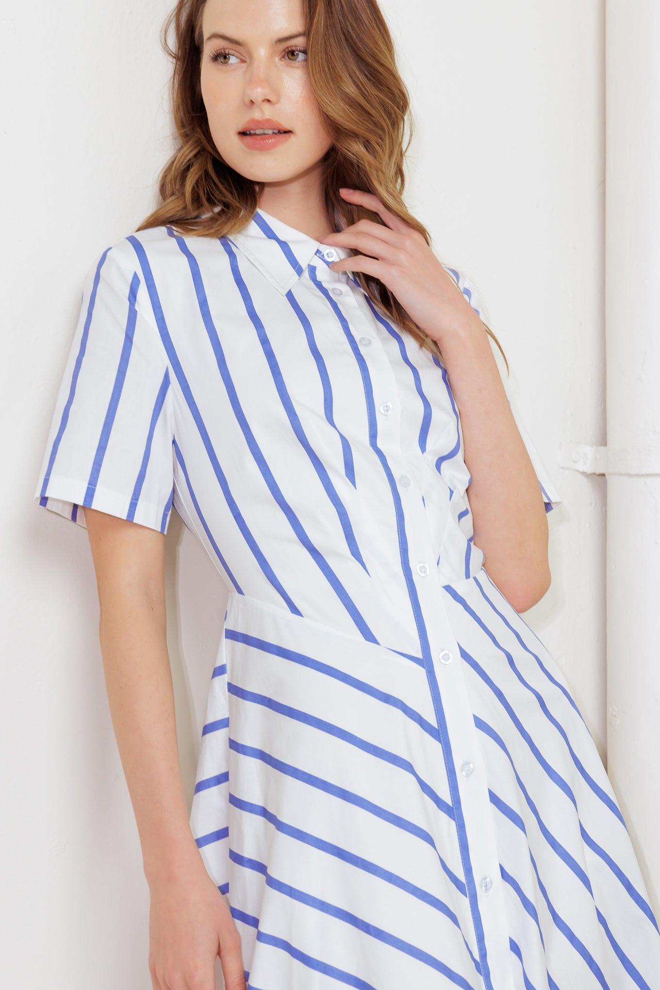 YOU HAD ME AT WOVEN MIDI DRESS.