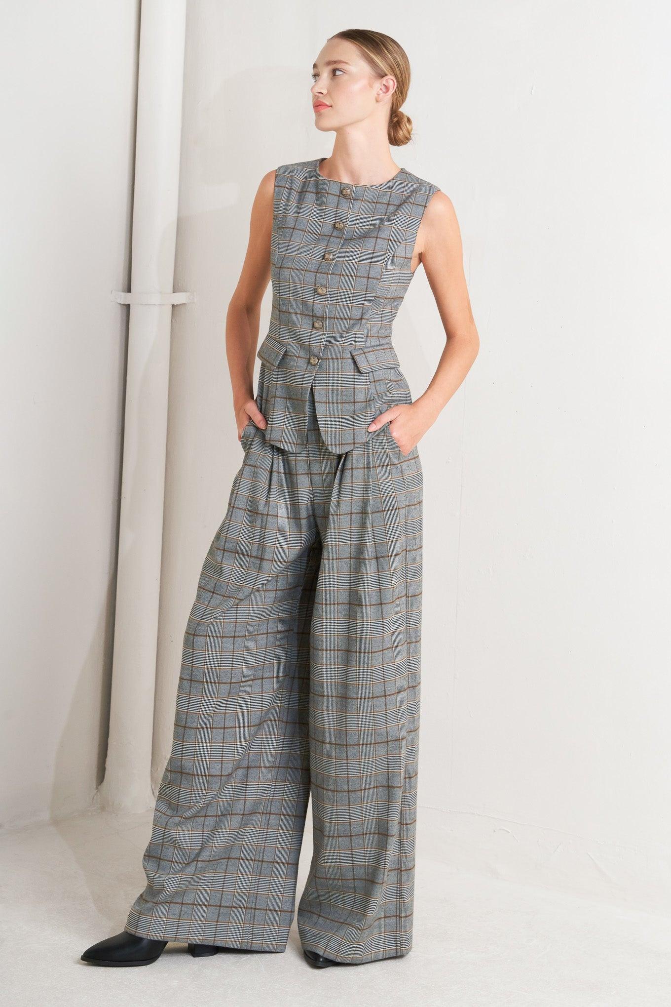 NEW AGE WOVEN VEST.