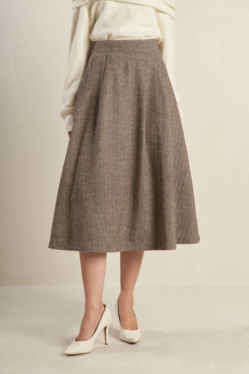 MADE FOR DAYDREAMS WOVEN FULL SKIRT