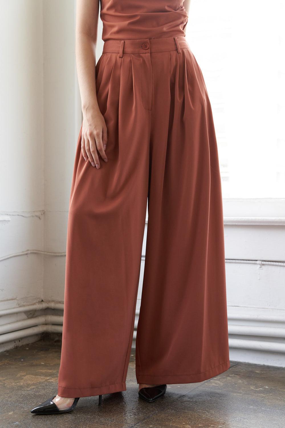 BIRDS SINGING WOVEN PANTS.