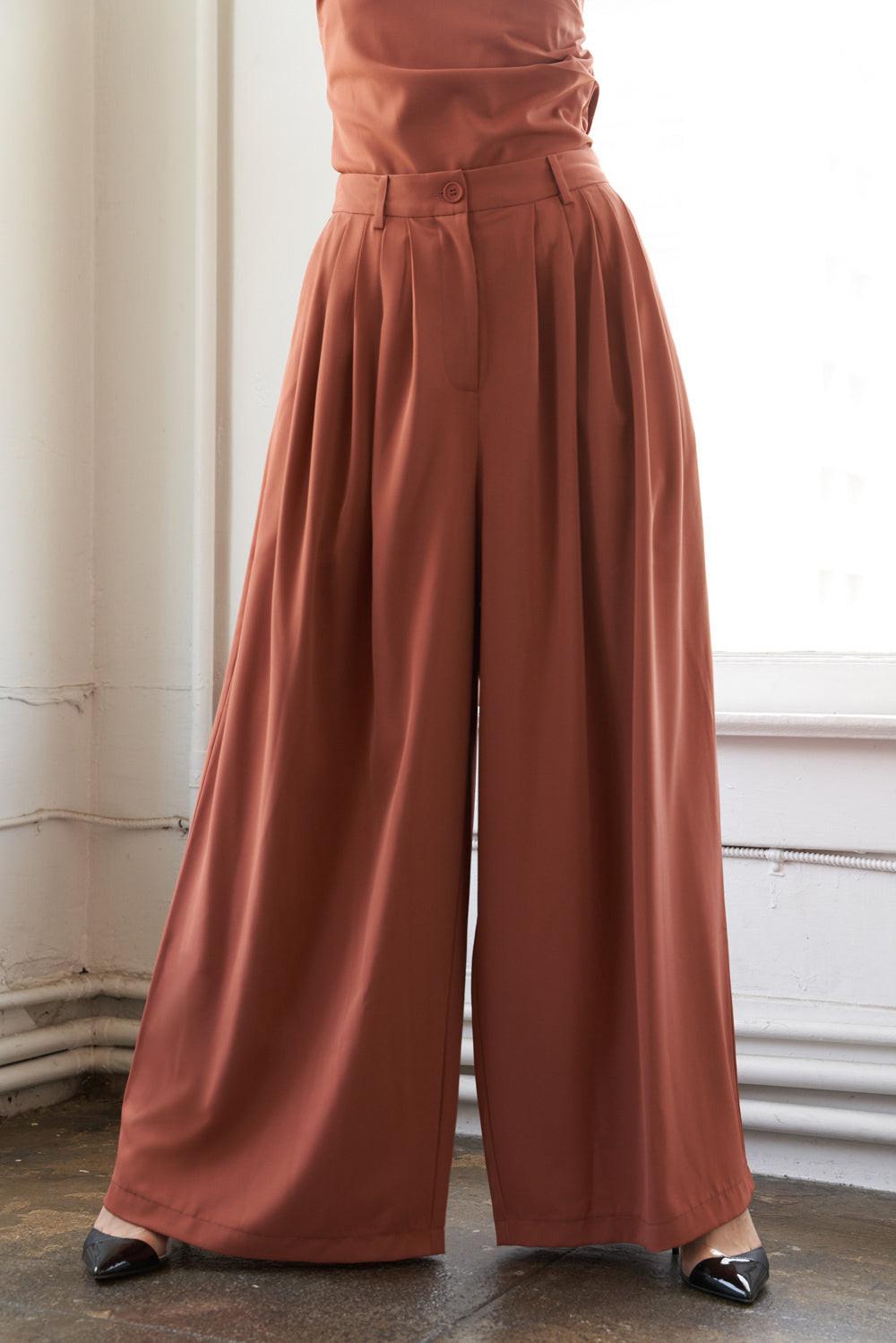 BIRDS SINGING WOVEN PANTS.