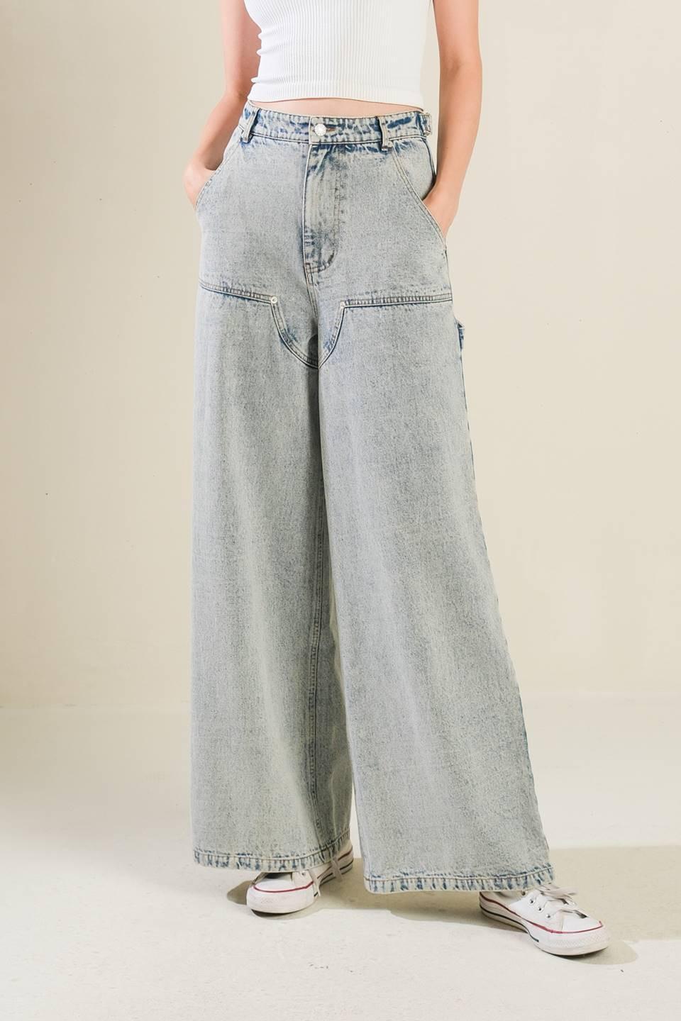 IF I KNOW ME DENIM PANTS.