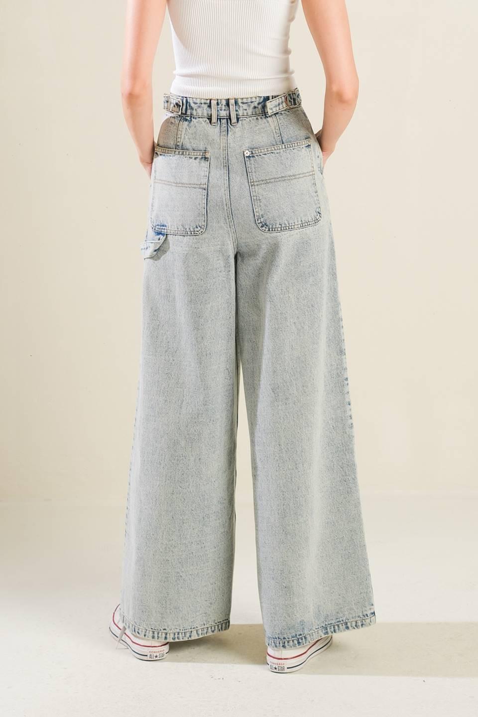 IF I KNOW ME DENIM PANTS.