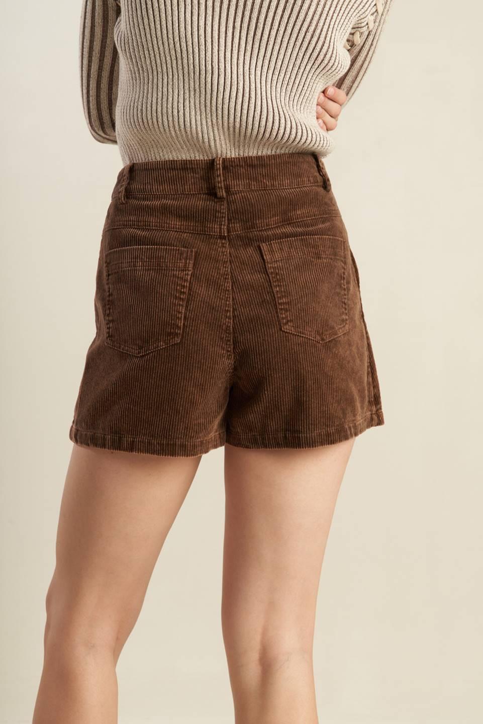 ESCAPING REALITY CORDUROY SKIRT.