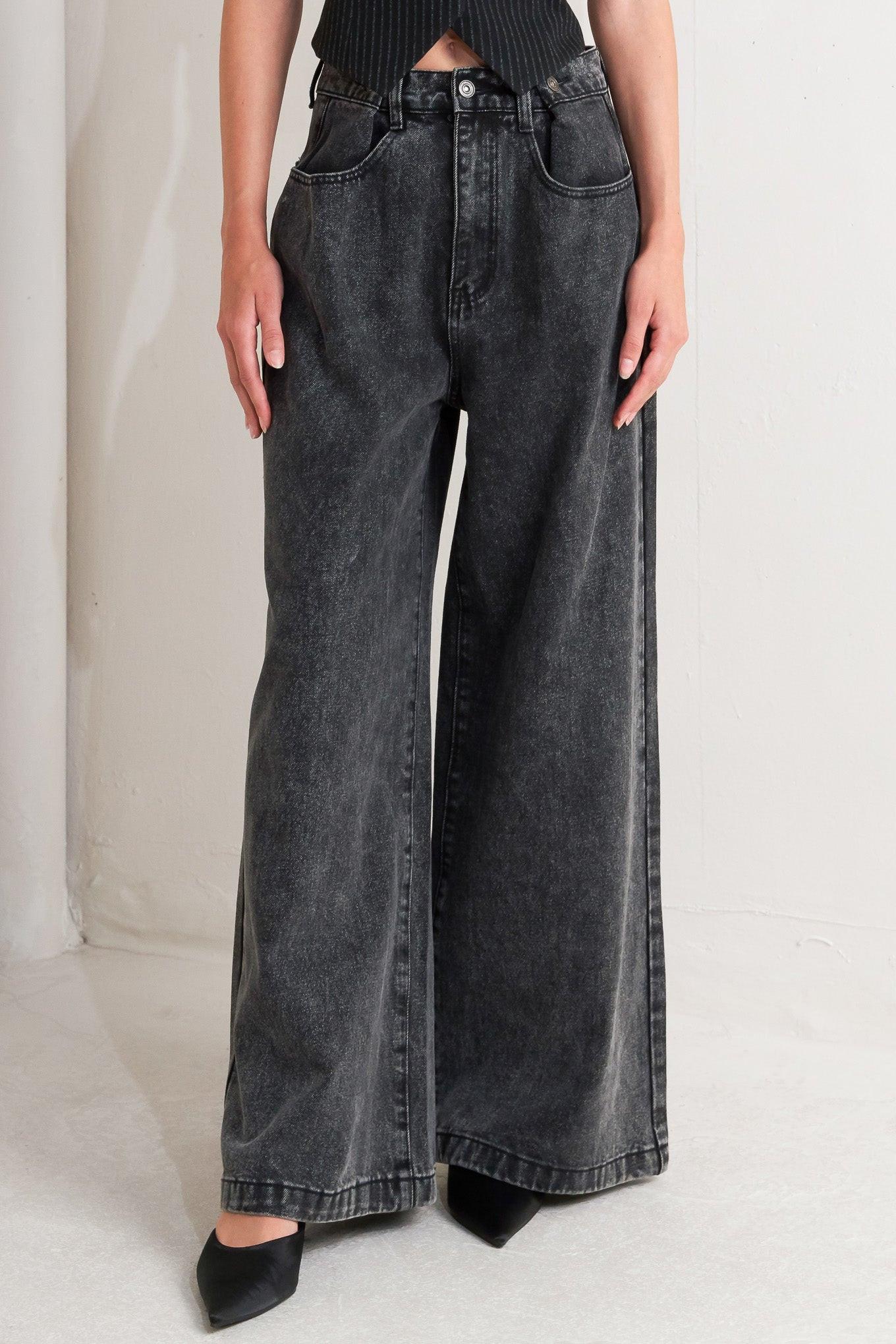 TAKE MY WORD DENIM PANTS.