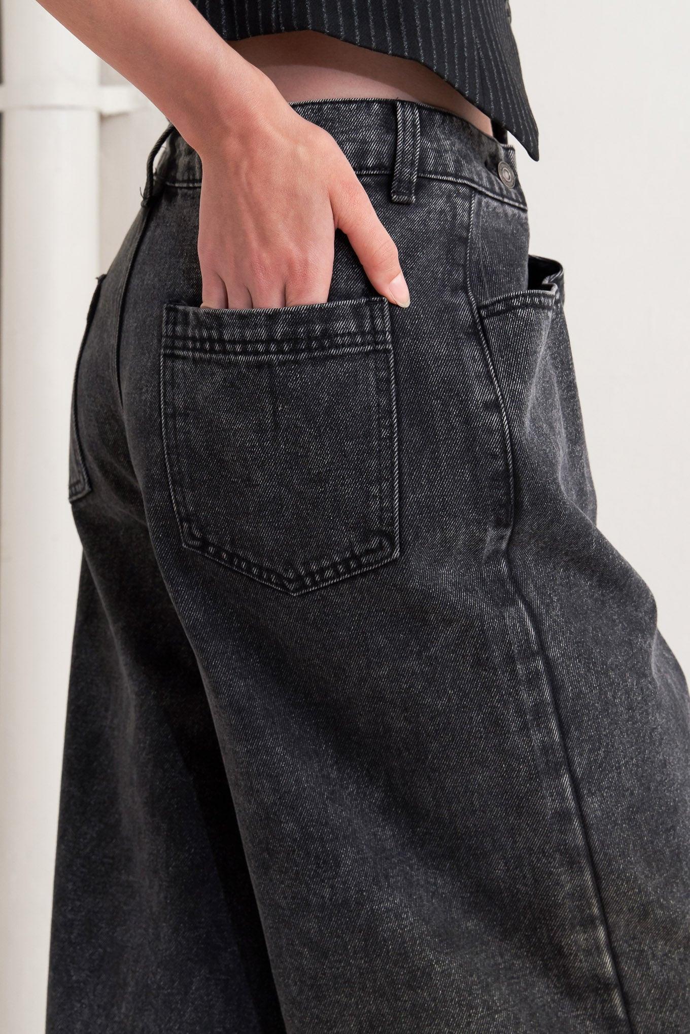 TAKE MY WORD DENIM PANTS.