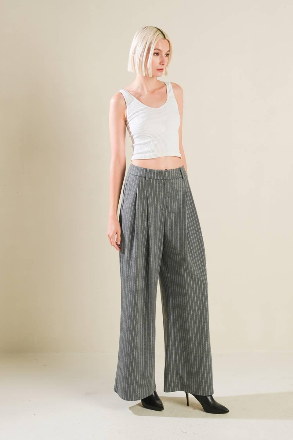 WANNA BE LOVED WOVEN PANTS.