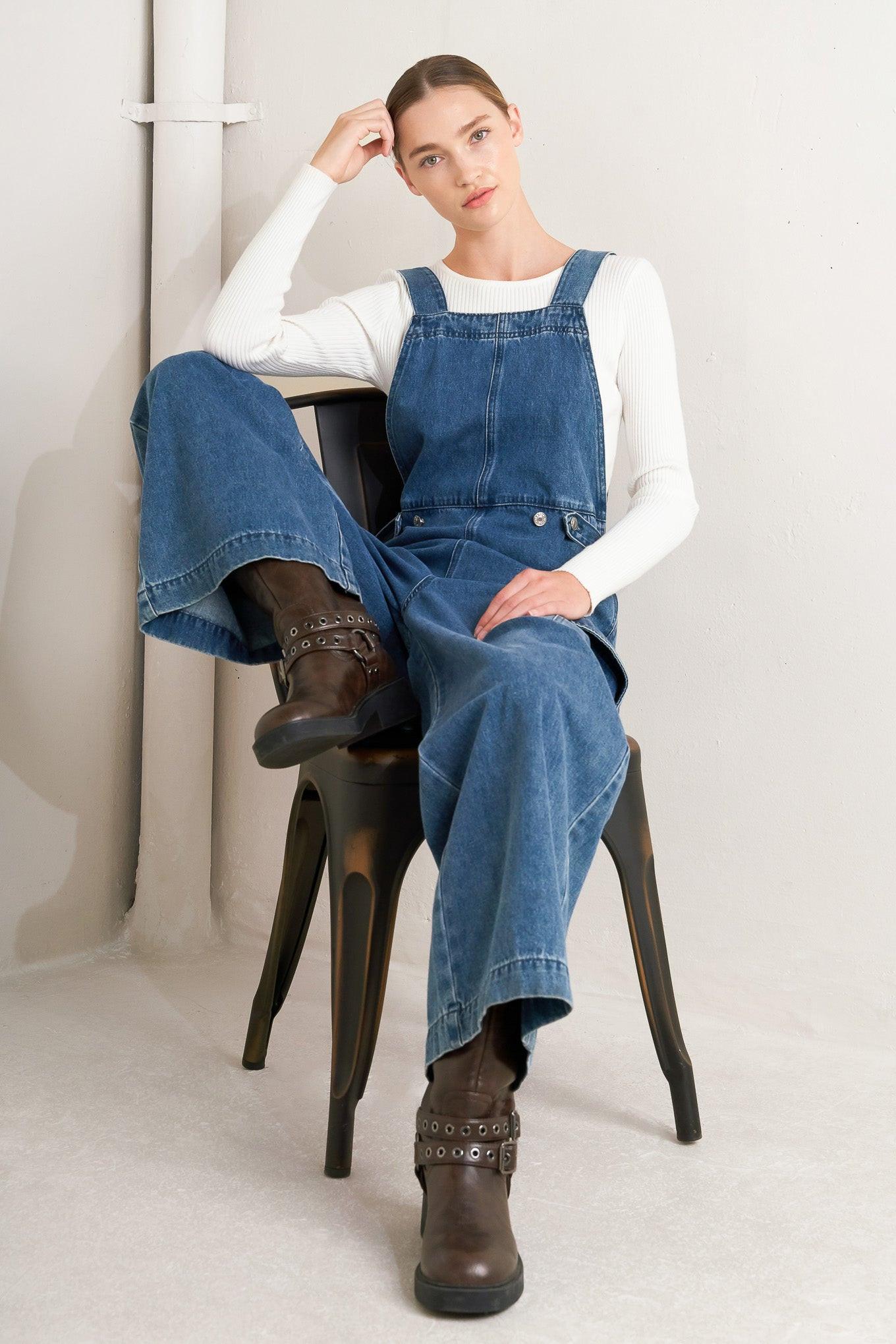 LET ME TALK DENIM CARGO PANTS.