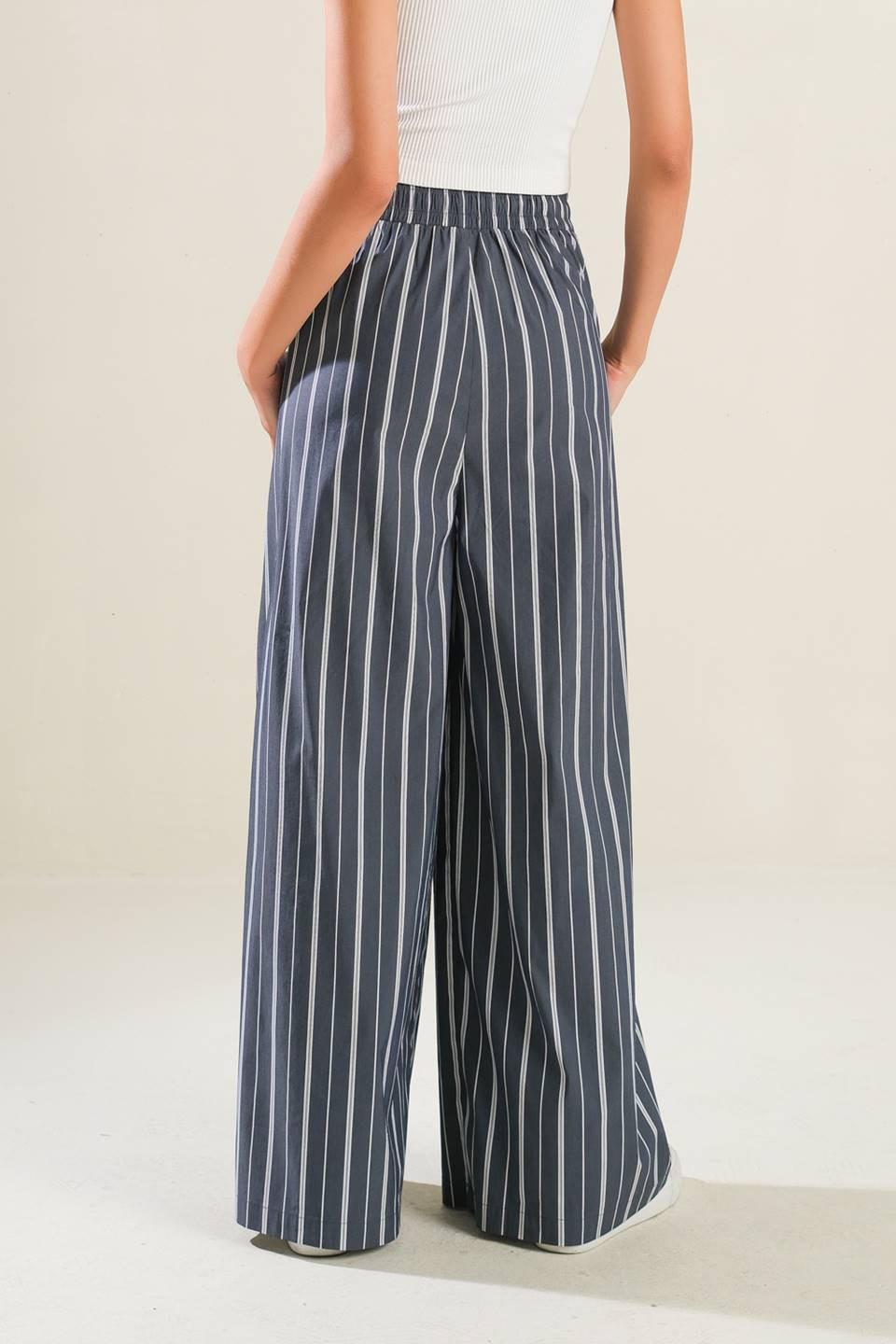 BEHIND THE GRIN WOVEN PANTS.