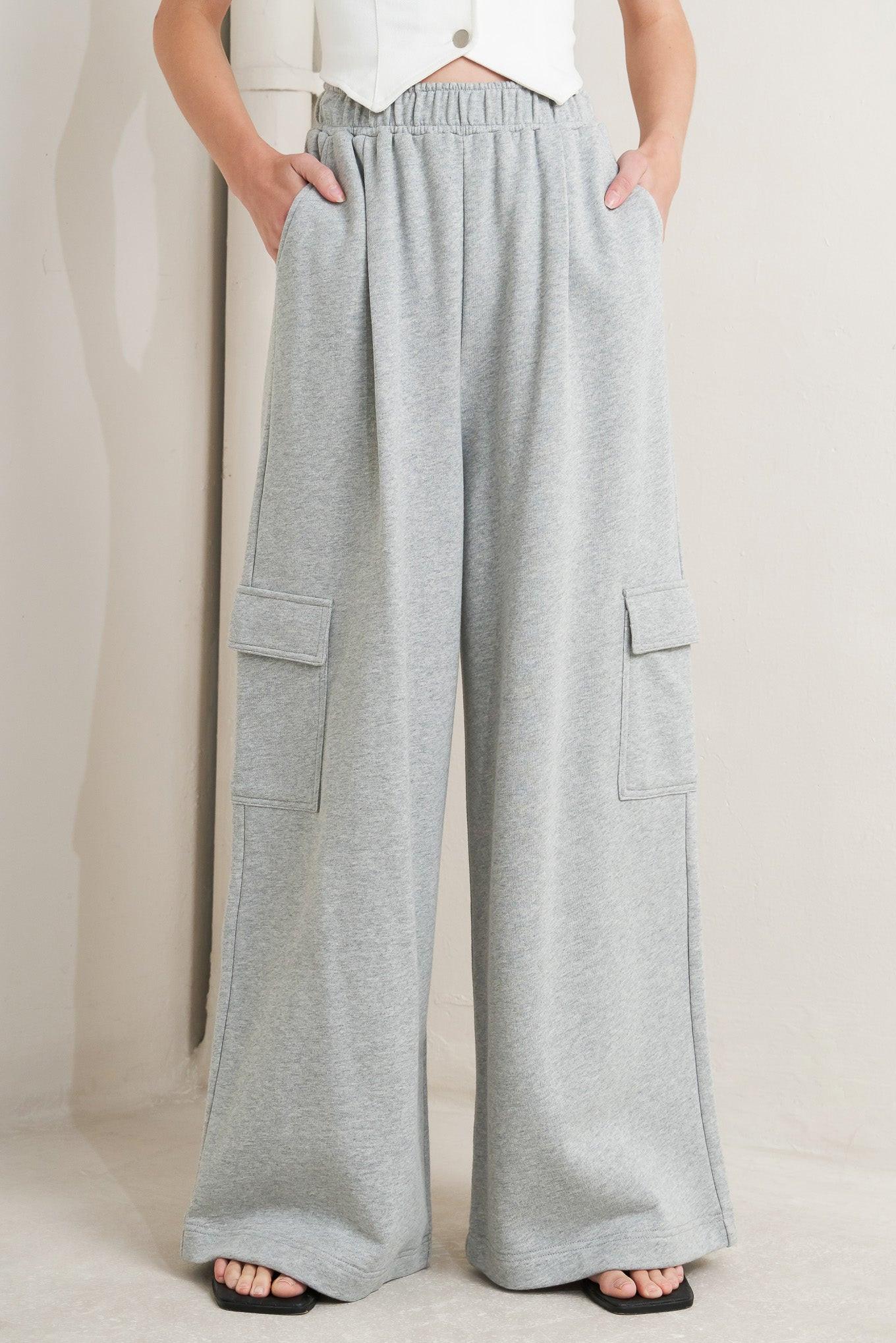 CROSS YOUR MIND KNIT PANTS.