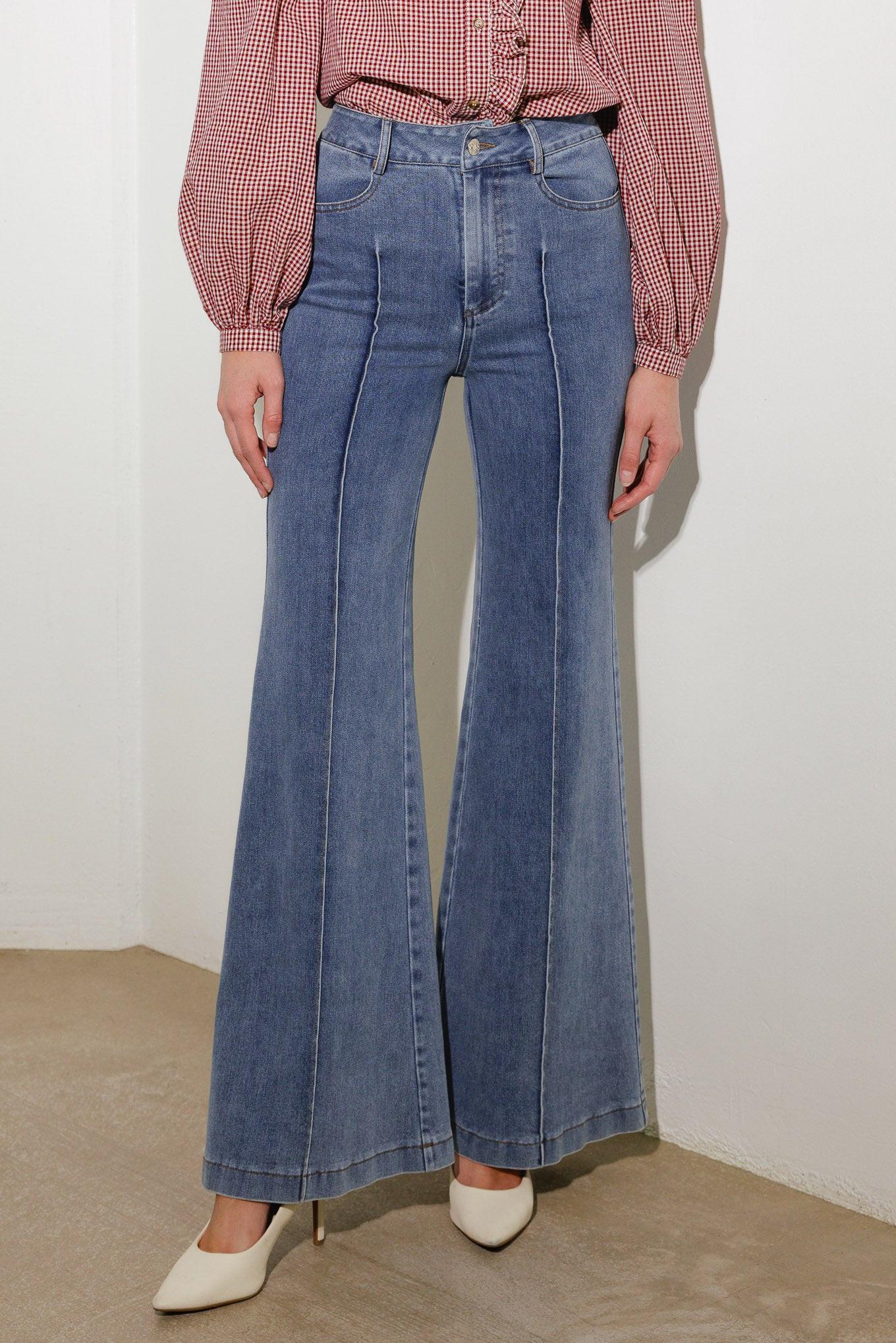 A PLACE TO BE STRETCH DENIM PANTS.