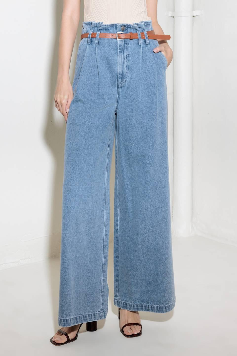 KISSED BY SUNLIGHT DENIM PANTS.