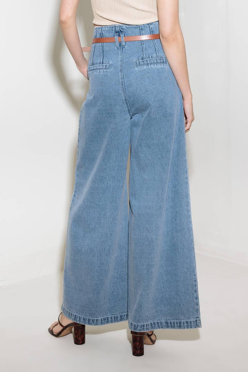 KISSED BY SUNLIGHT DENIM PANTS.