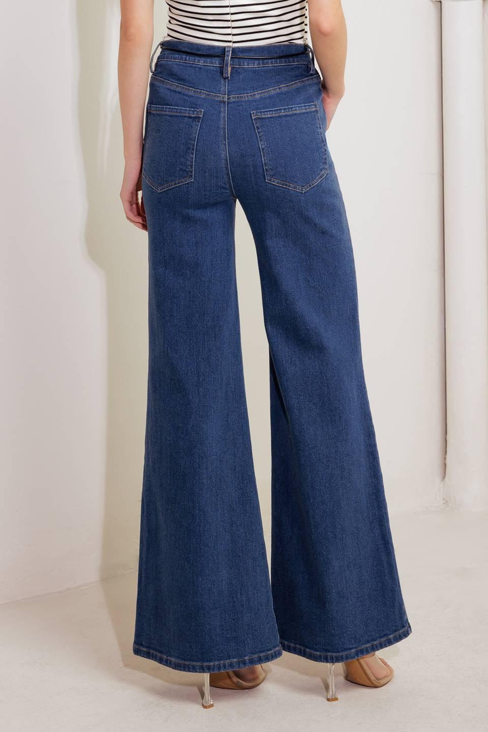 DREAM STATE BLUE DENIM PANTS.