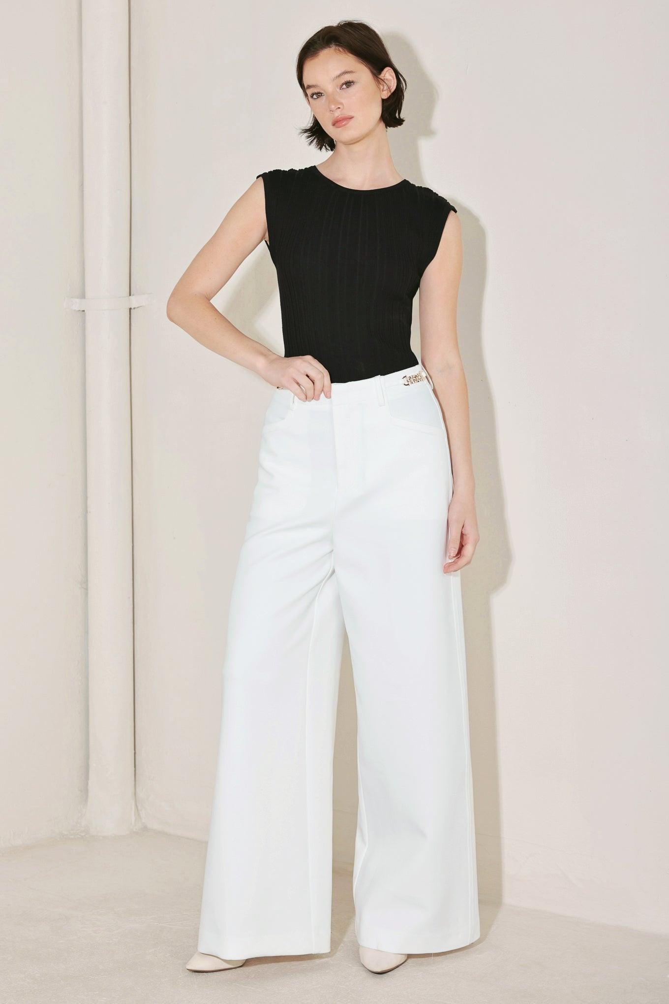 POWER LINE THEORY WOVEN PANTS.