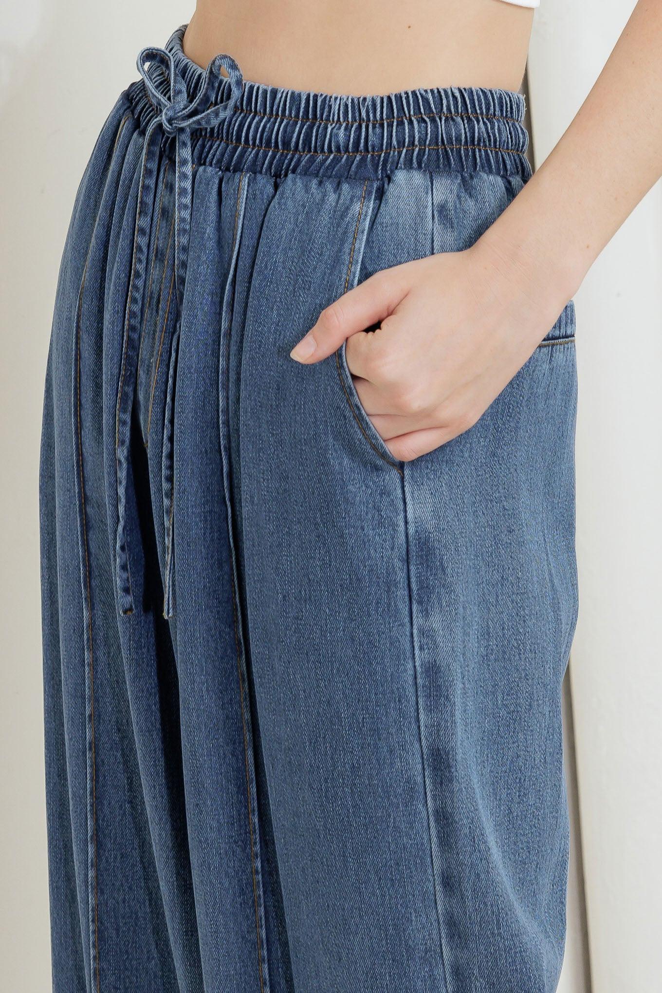 OFFLINE EDGE INDIGO DENIM PANTS.