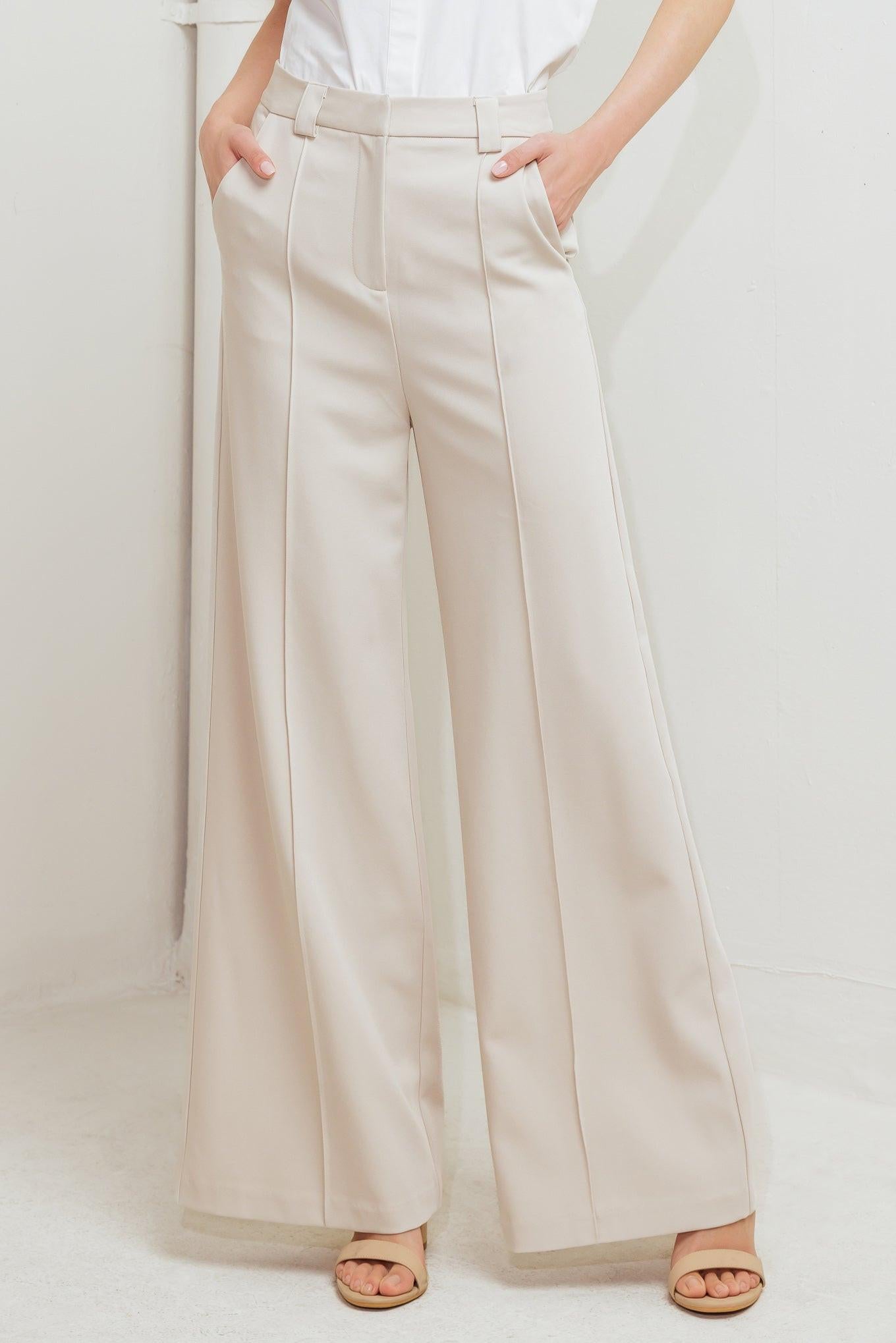 MONDAY FLOW WOVEN PANTS.
