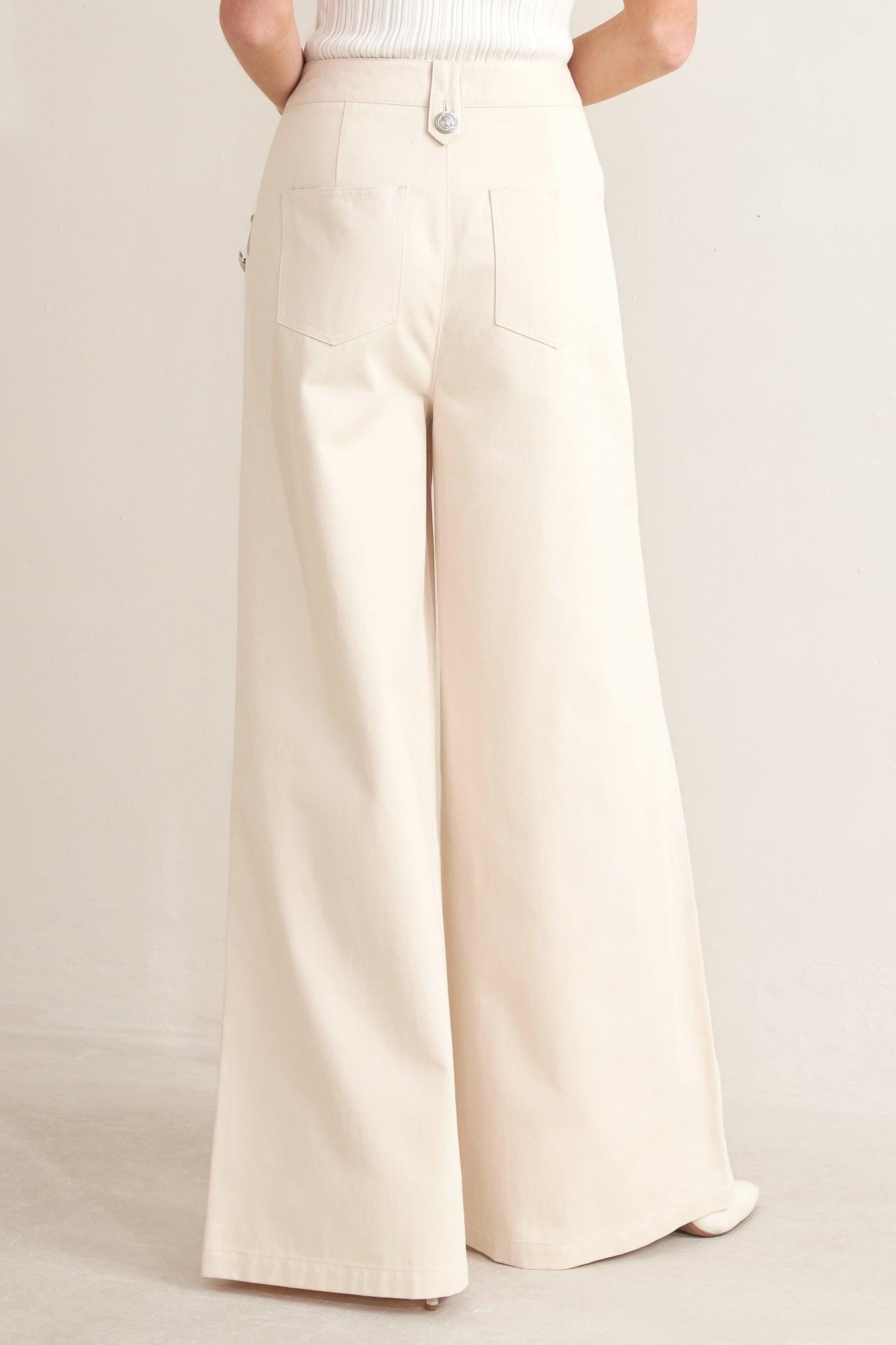 RUNWAY TAILORED WOVEN PANTS.