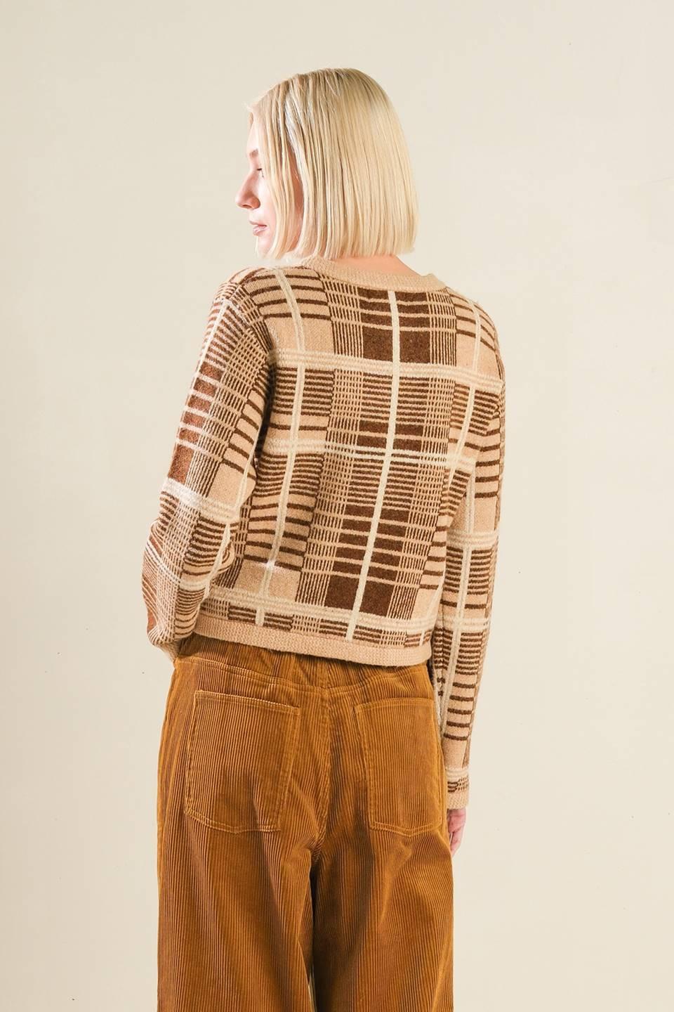 ALPHABET OF LOVE CARDIGAN.