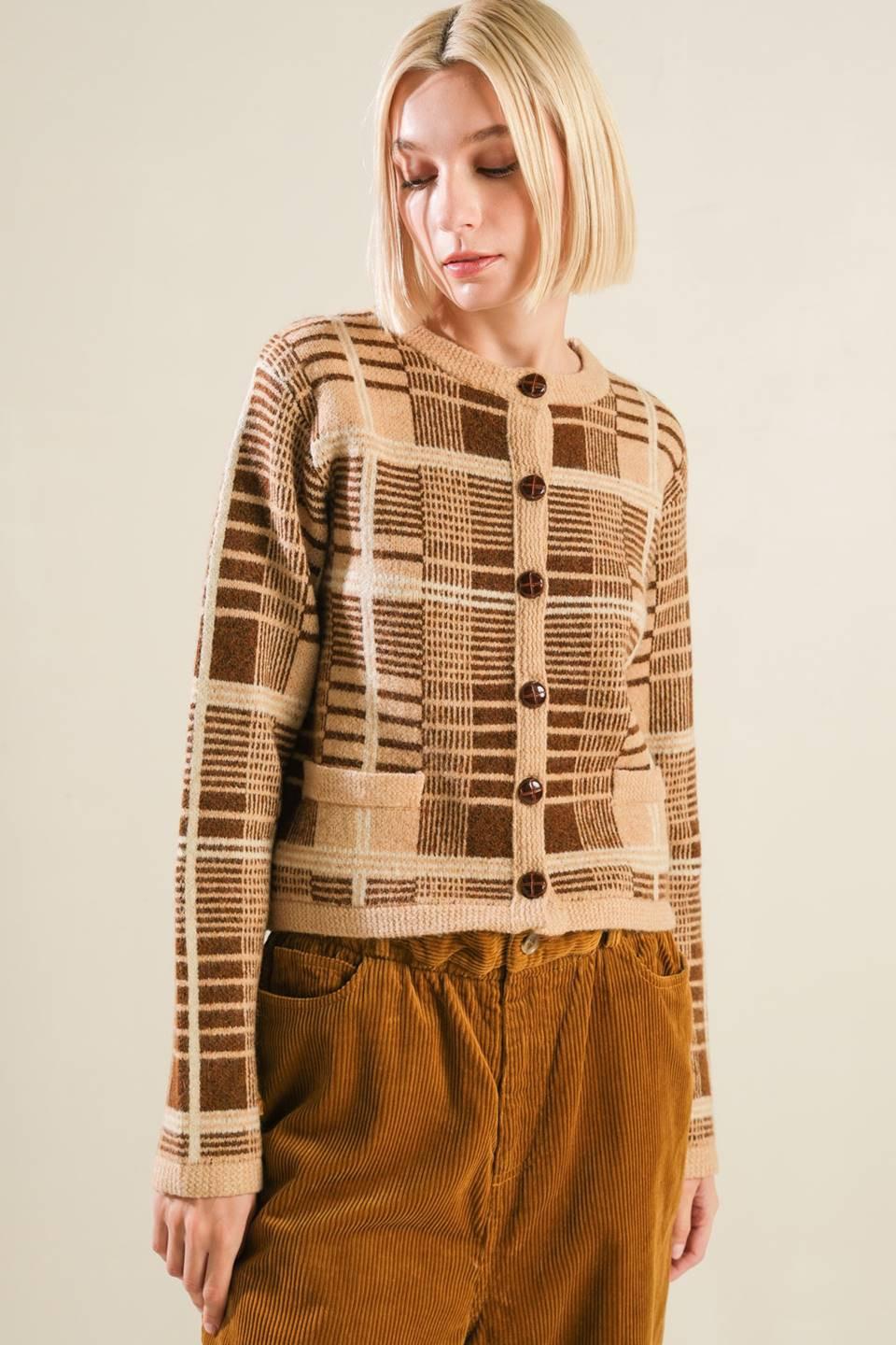 ALPHABET OF LOVE CARDIGAN.