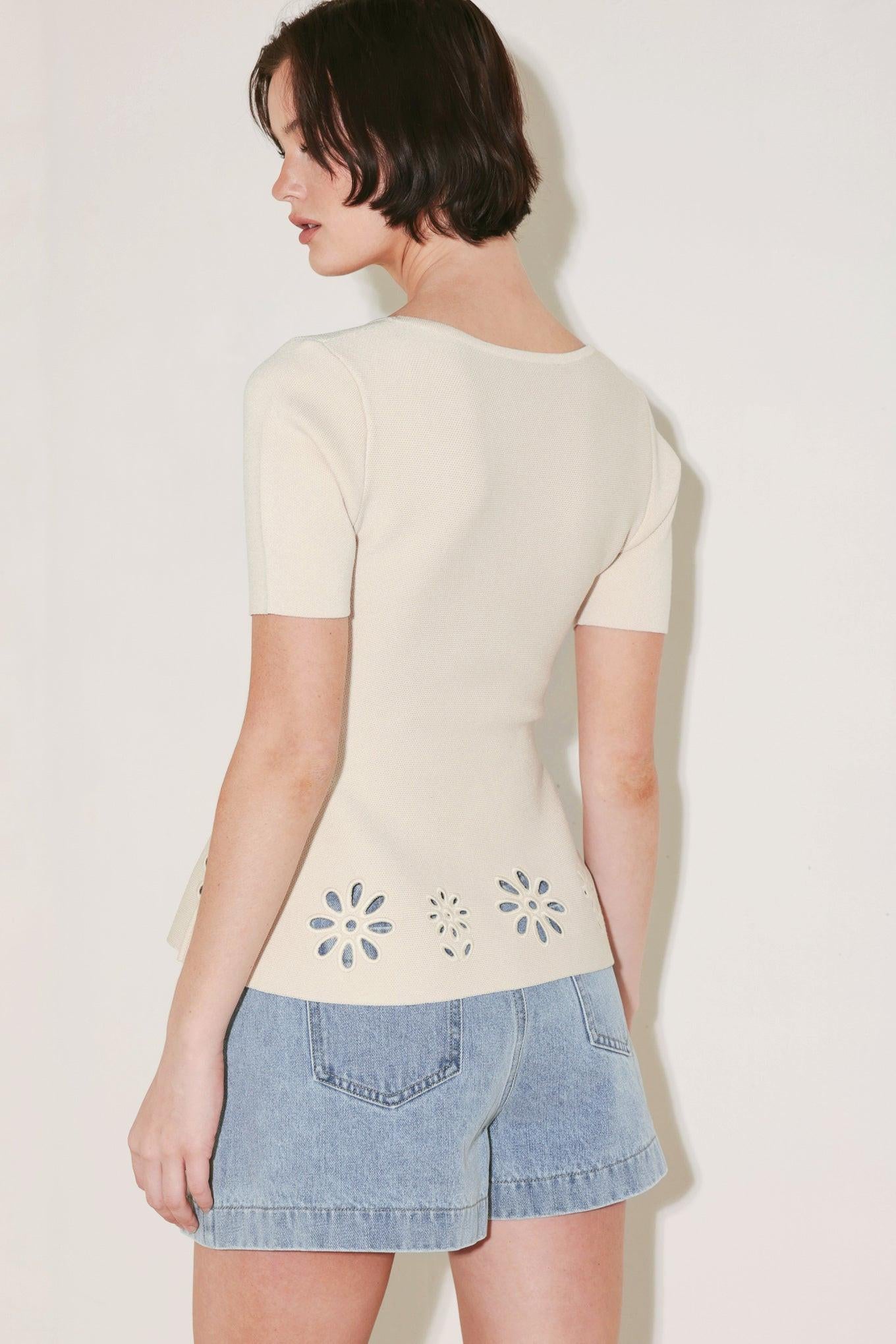 SUMMER CRUSH EDIT SWEATER KNIT TOP.