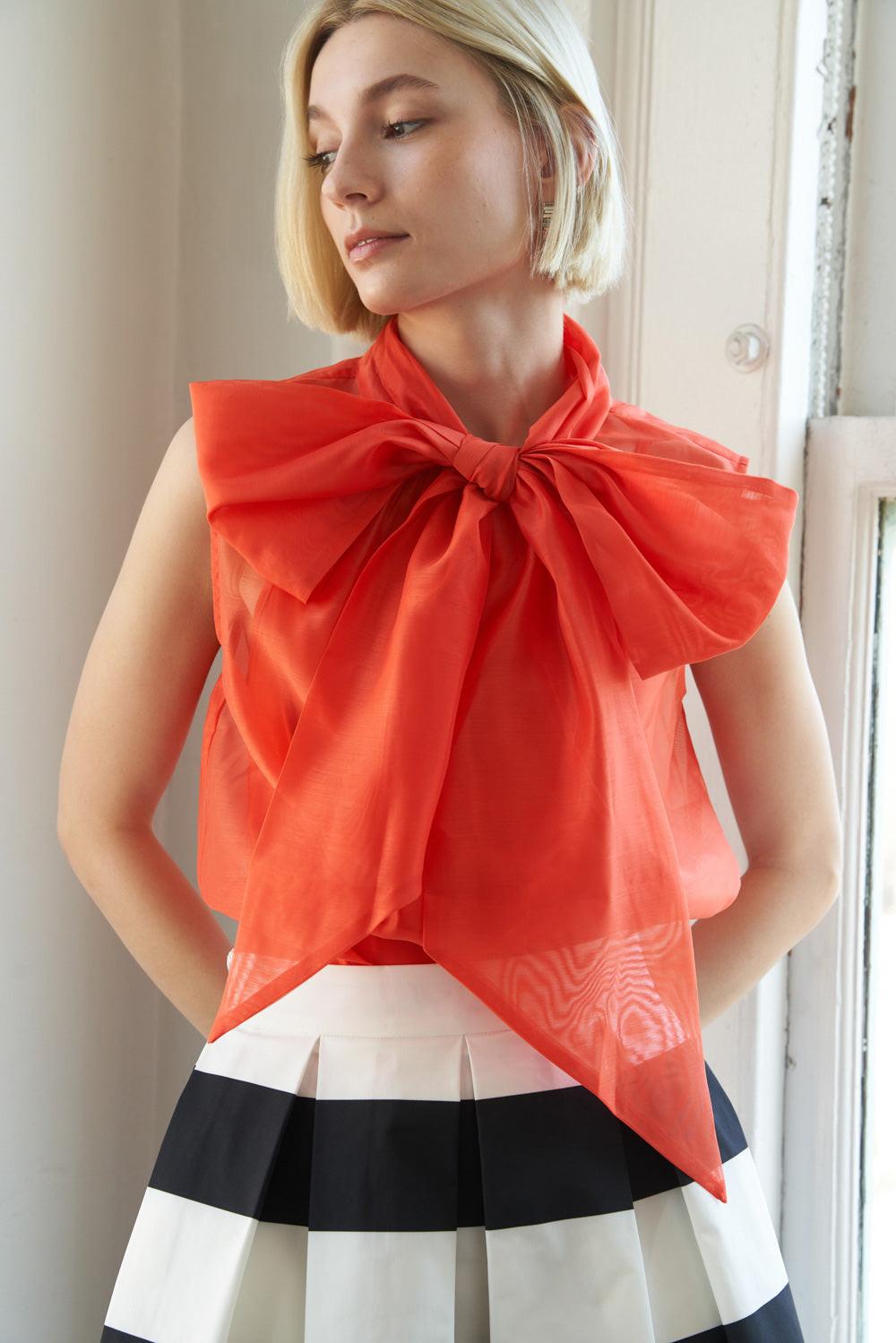 SHINE FOR US ORGANZA TOP.